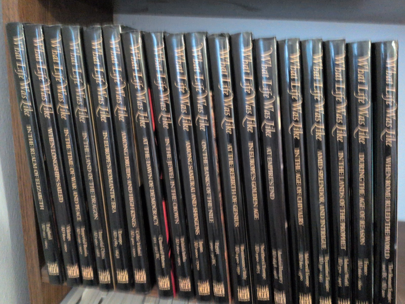 WHAT LIFE WAS LIKE – Time Life Book Series (18 Complete Volume Set)