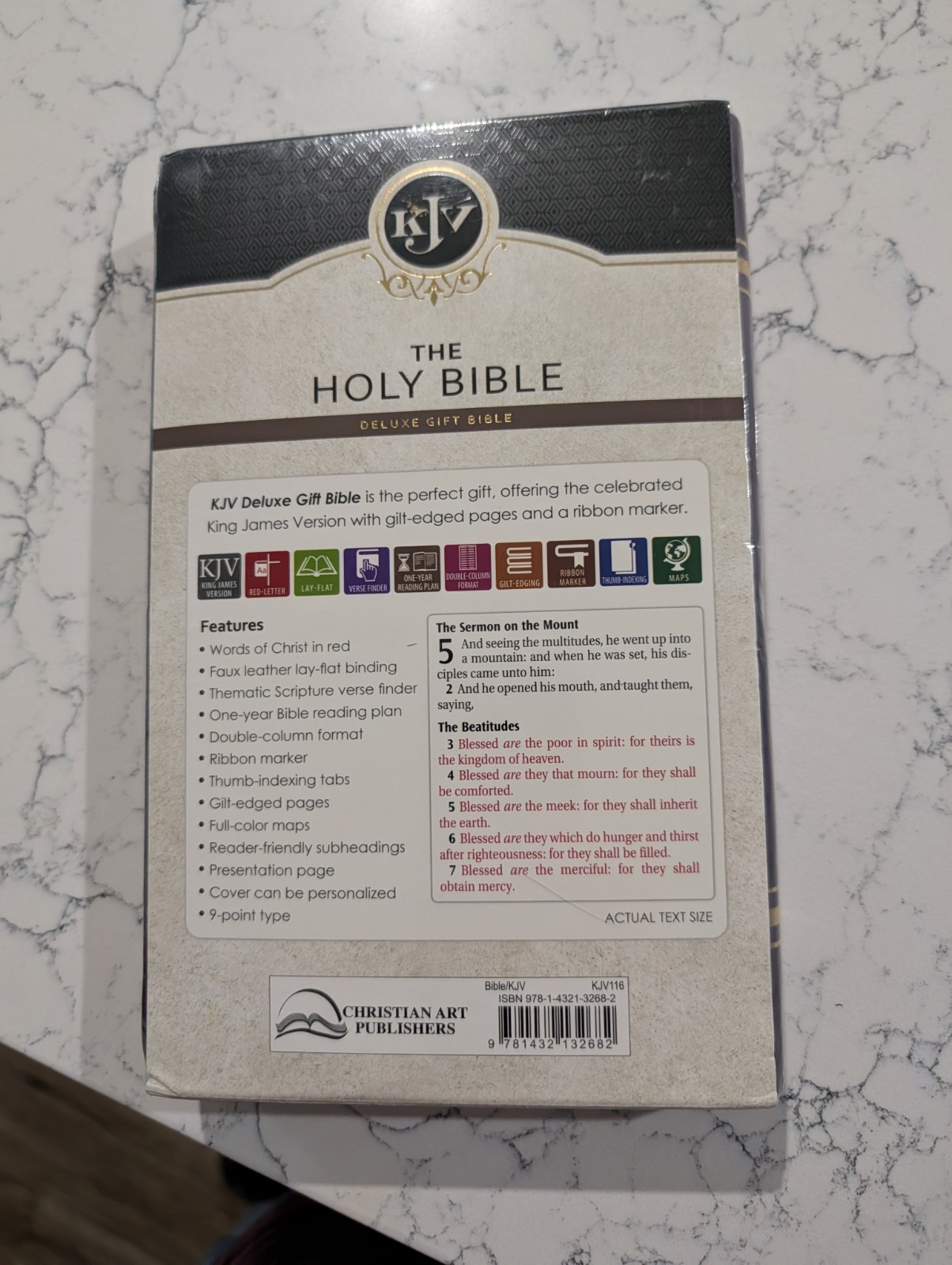 KJV Gift Edition Bible Purple (Leather / Fine Binding) New Book Sealed