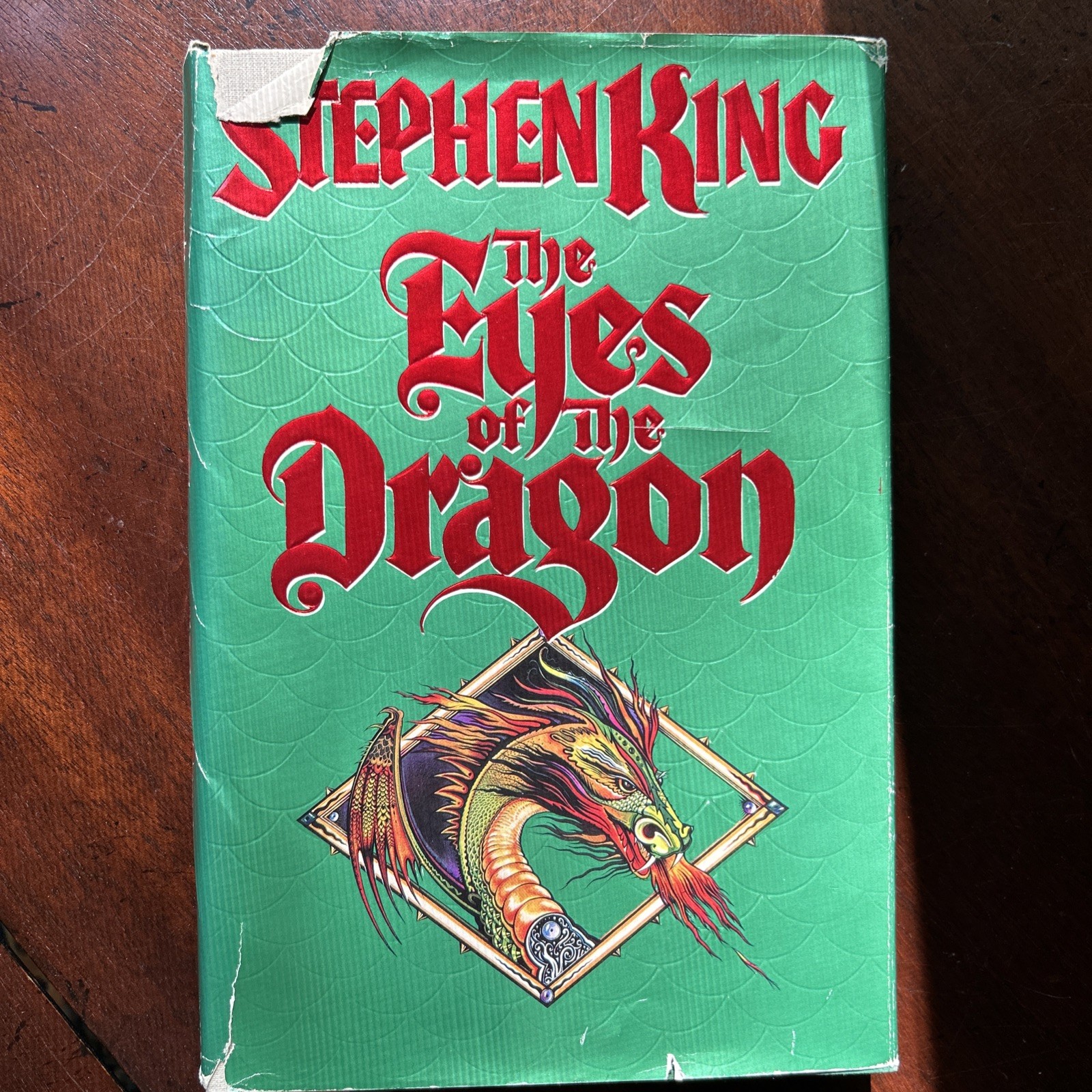 The Eyes of the Dragon by Stephen King 1987 HC First Edition Dust Jacket