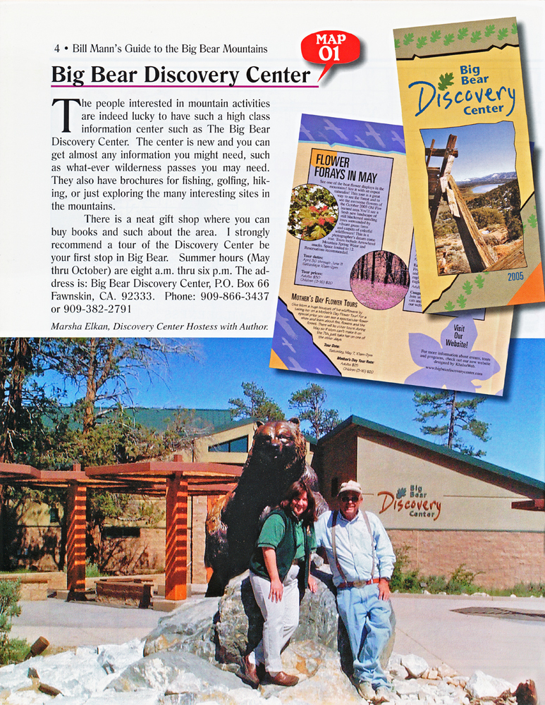 Bill Mann’s Guide to Big Bear And Its Hidden Treasures – Volume 6