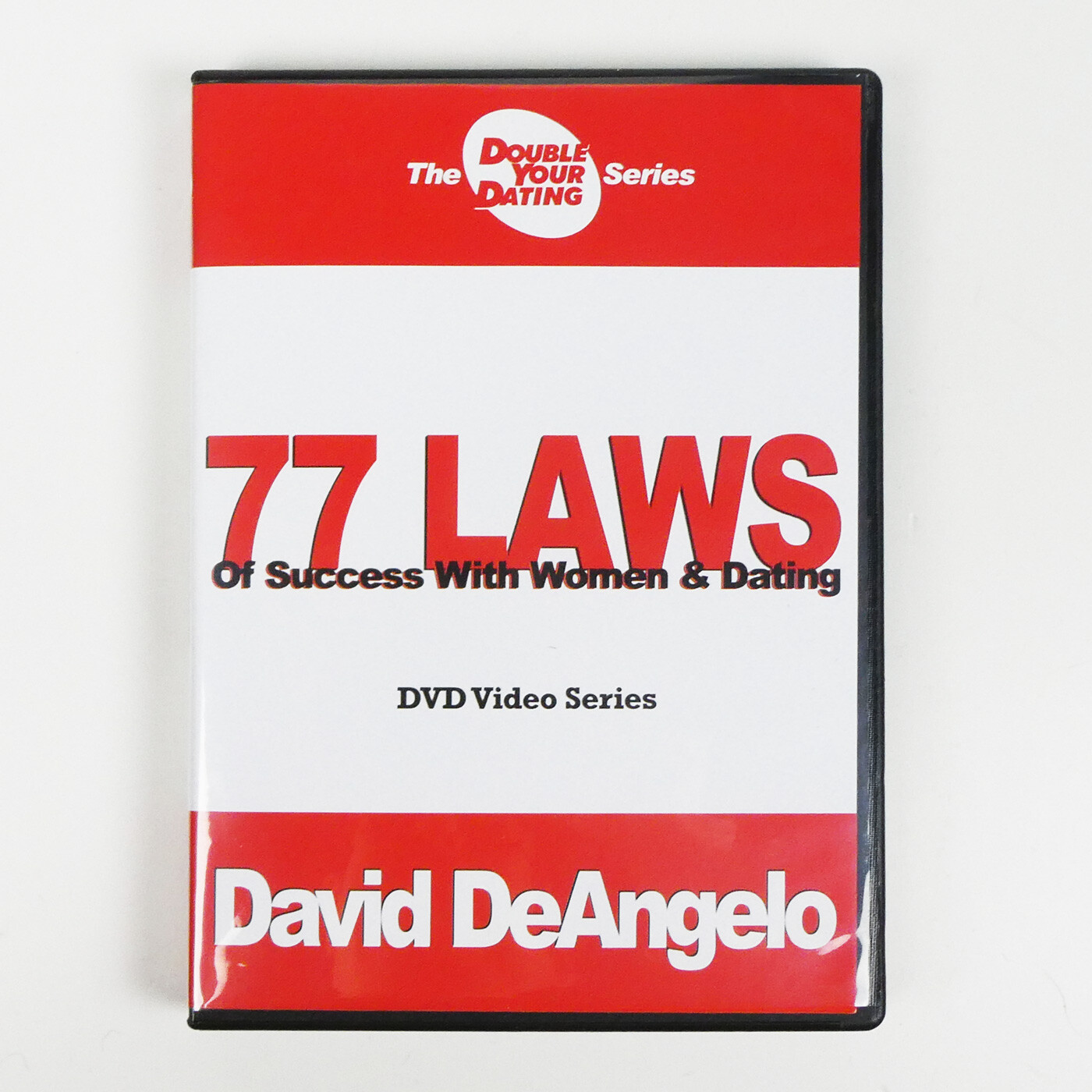 77 Laws of SUCCESS WITH WOMEN & DATING DVD David DeAngelo double your seduction