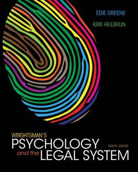 Wrightsman’s Psychology and the Legal System – Hardcover – ACCEPTABLE