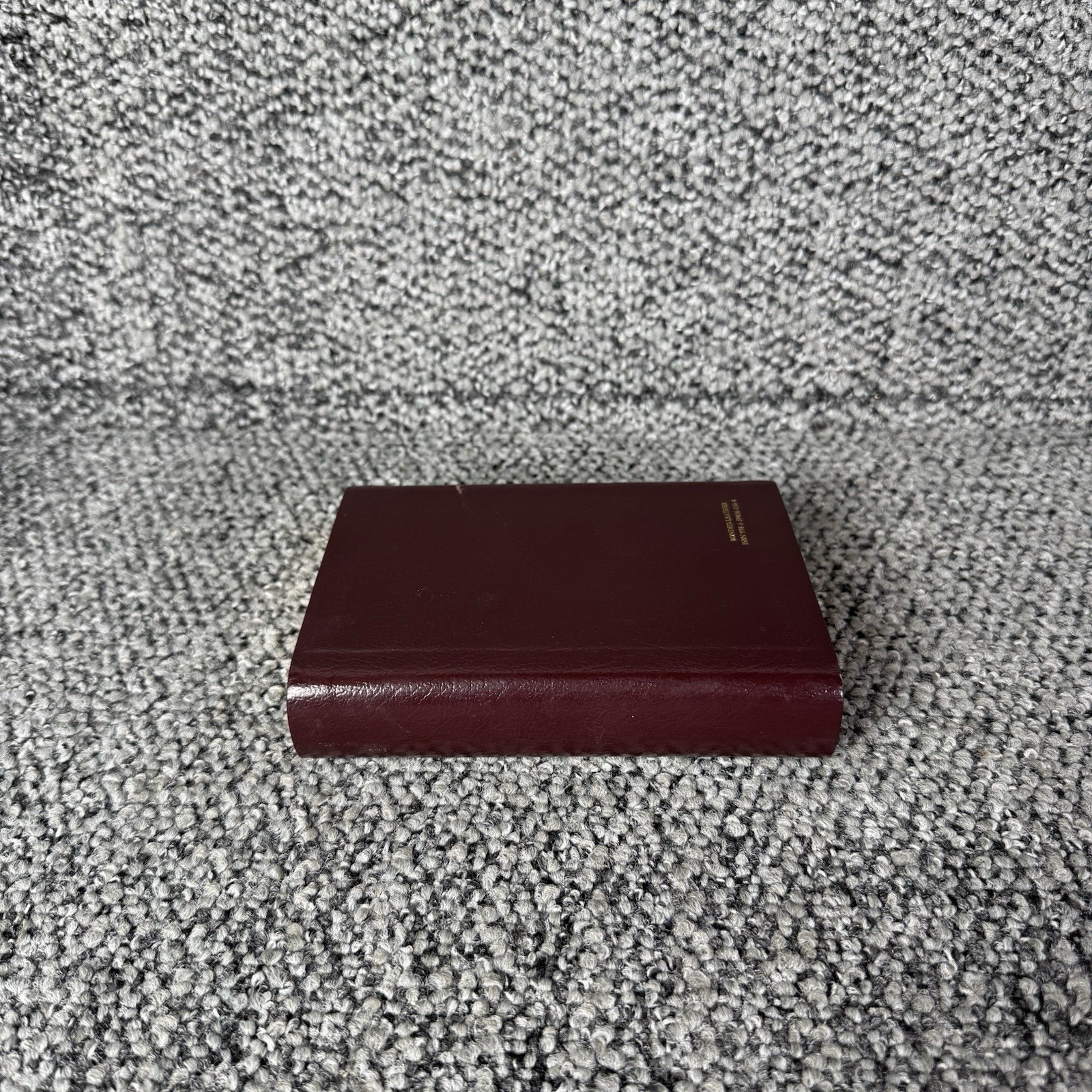 KJV Holy Bible Hendrickson Reference Edition Burgundy Bonded Leather Magnetic