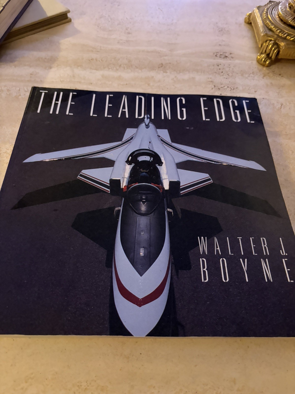 The Leading Edge by Walter J Boyne 1986 Softcover/ Aviation Photography and Text