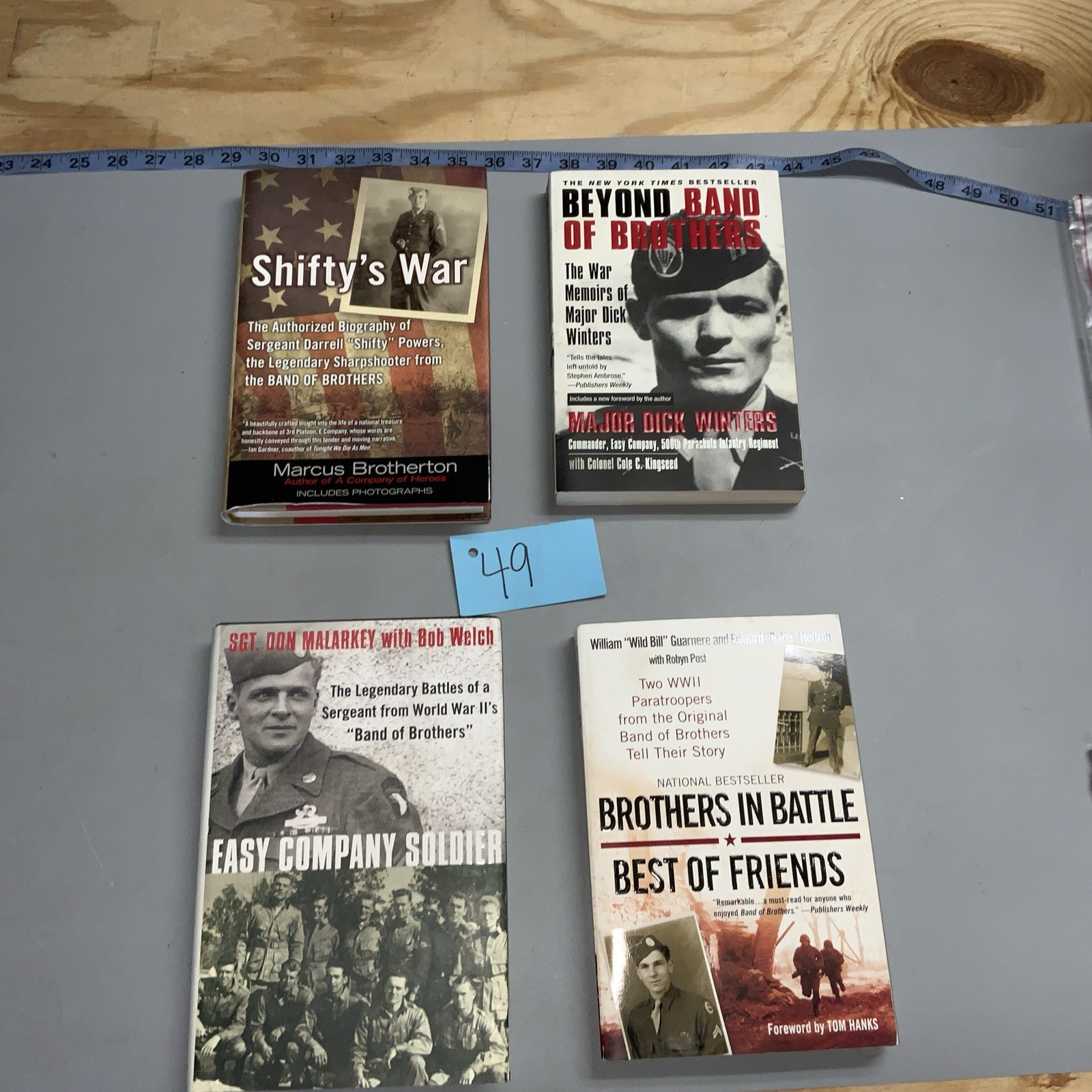 Lot Of 4 WW2 Books B49
