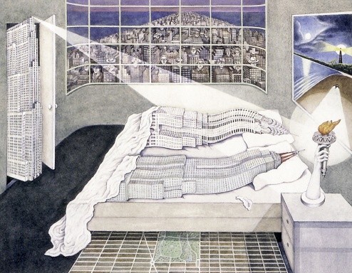 Delirious New York and the Scrapbook of America
