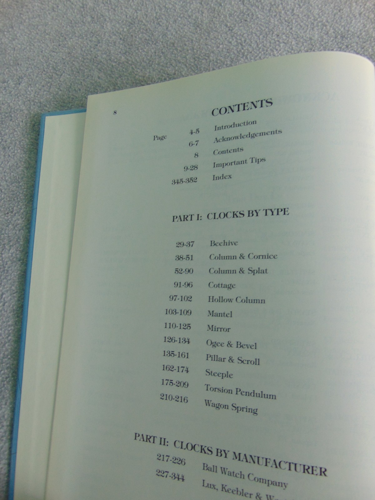 AMERICAN CLOCKS VOLUME 3 BOOK BY TRAN DUY LY 2002 PRICE UPDATE BOOKLET