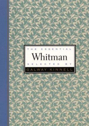 Essential Whitman; Essential Poets – Walt Whitman, 0880014792, paperback