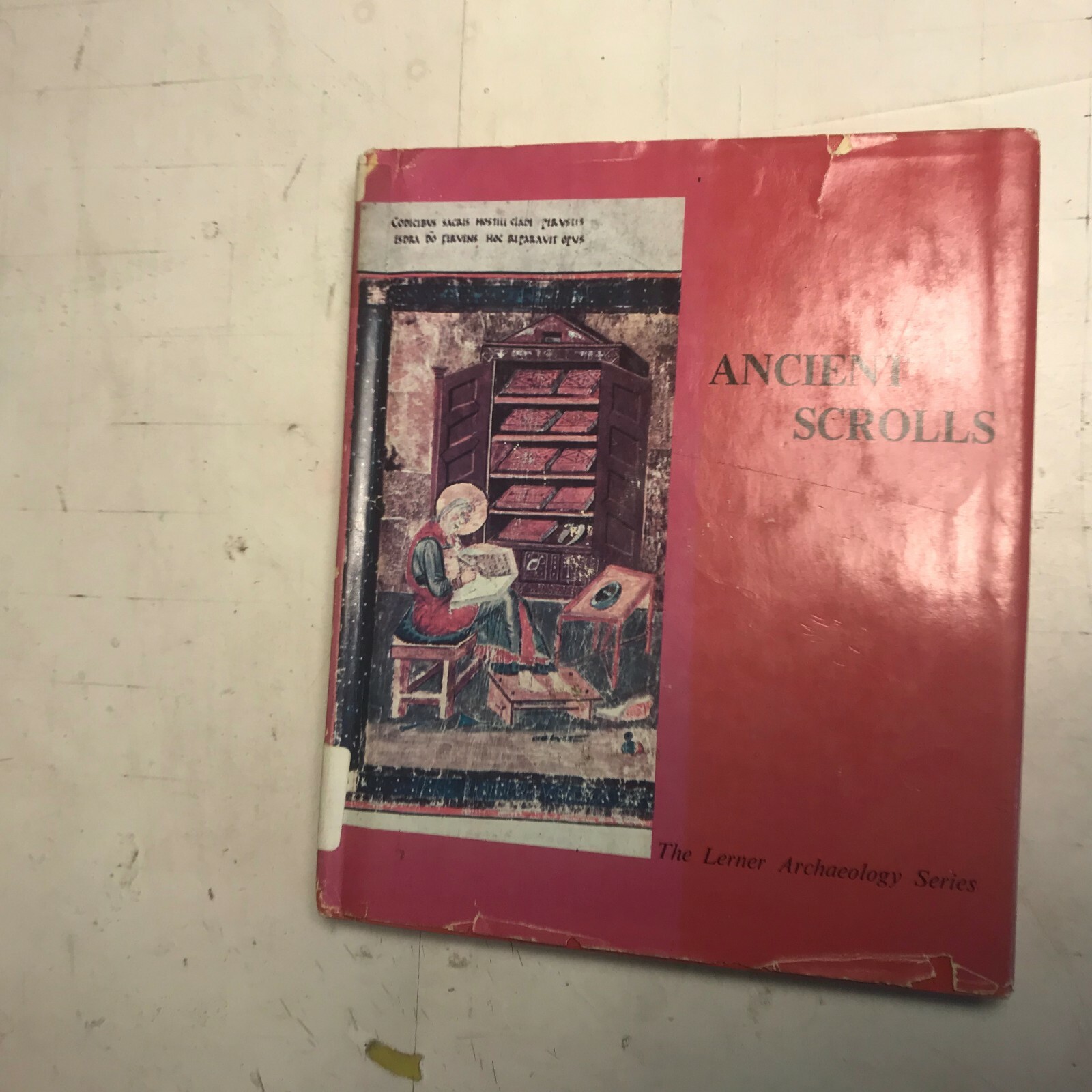Ancient Scrolls Lerner Archaeology Series Michael Avi-Yonah ’73 HB DJ exlibrary