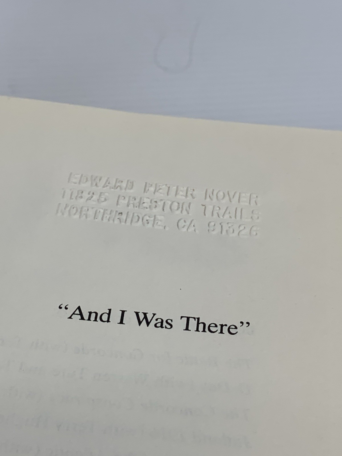 1985 AND I WAS THERE – Hardcover Book – Admiral Edwin T Layton – William Morrow