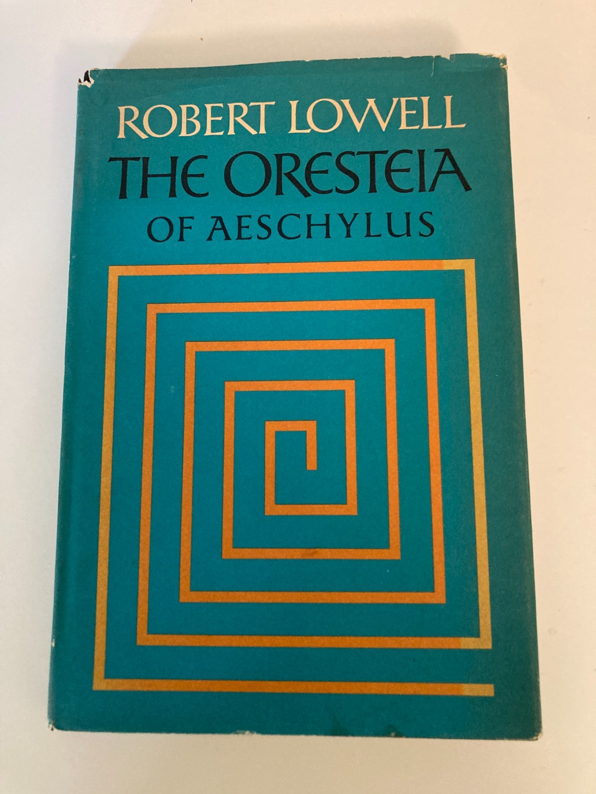 Oresteia of Aeschylus by Robert Lowell (1979, HC) 1st Print w/Protective Cover