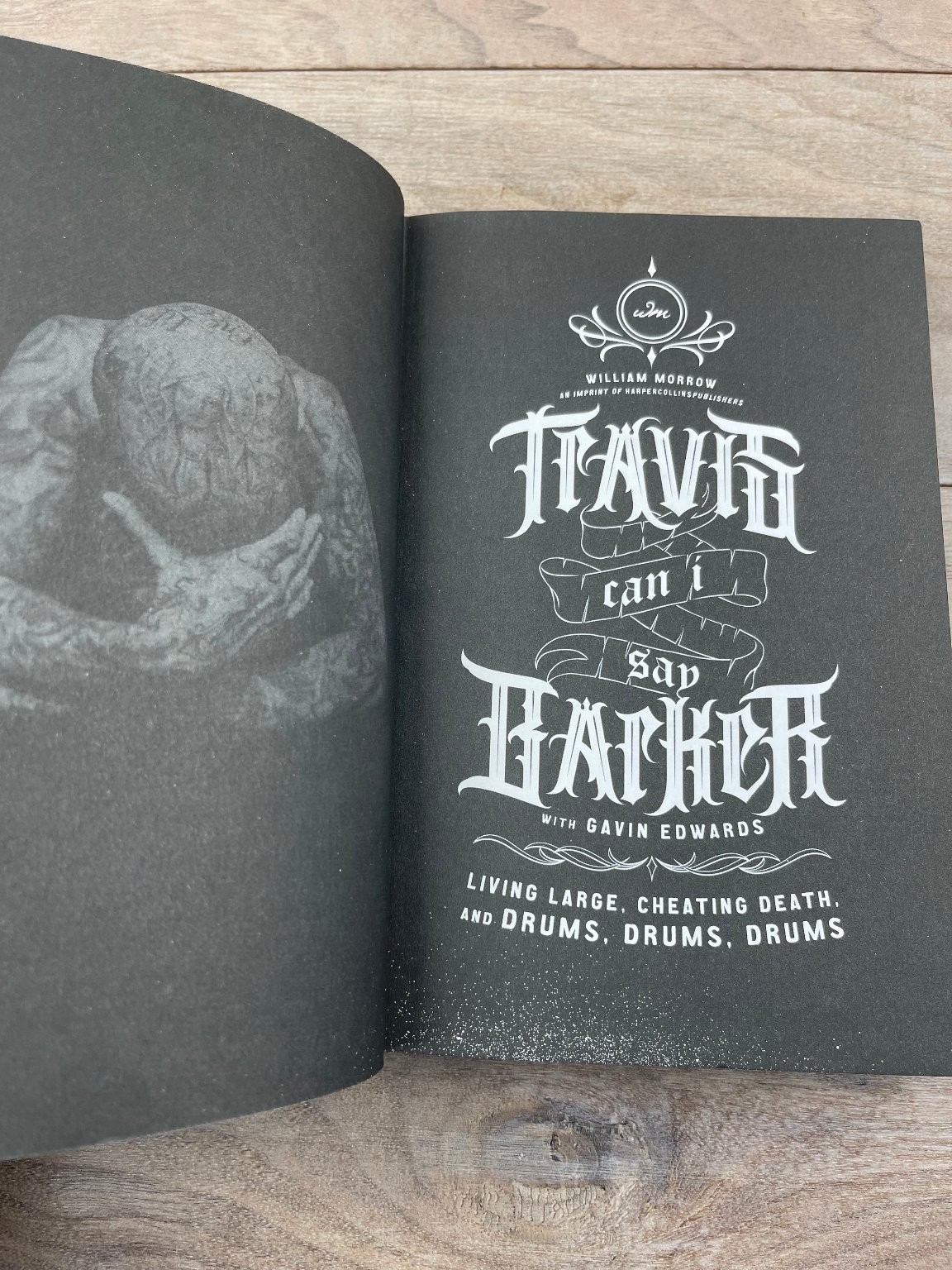 Can I Say Travis Barker 2015 First Edition Autobiography William Morrow