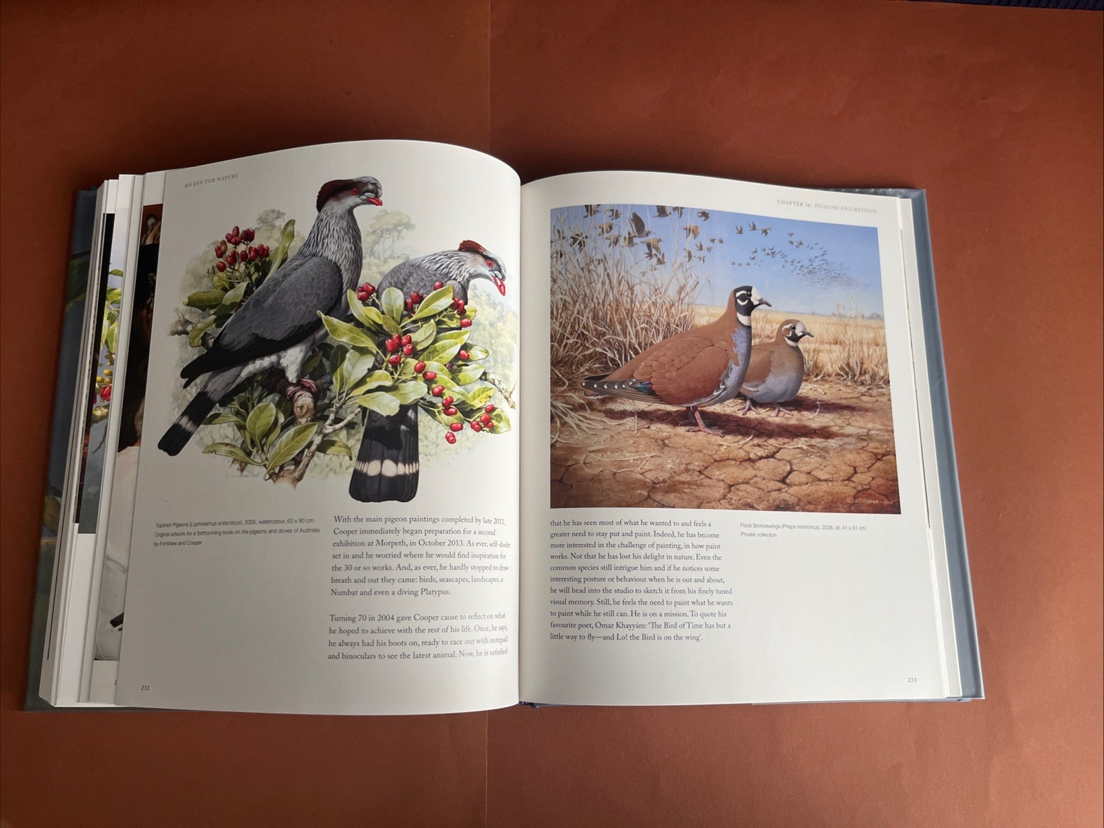 AN EYE FOR NATURE The Life & Art of William T Cooper by Penny Olsen Lavish HCR