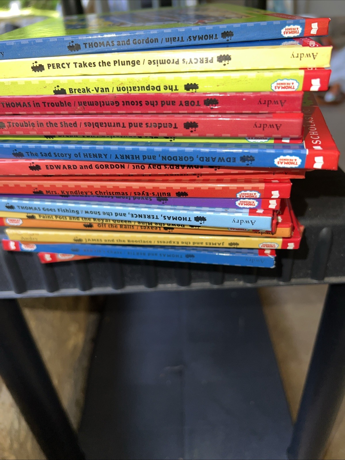 Lot of 2002 THOMAS (The Tank Engine) AND FRIENDS 2 in 1 Books, Scholastic