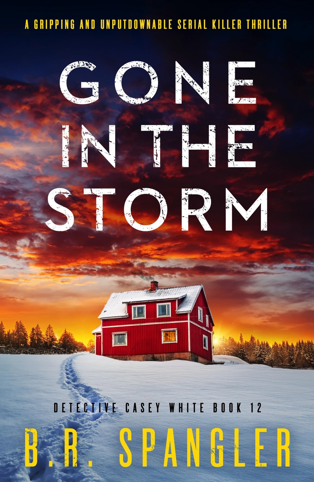 B R Spangler Gone in the Storm (Paperback) Detective Casey White (UK IMPORT)