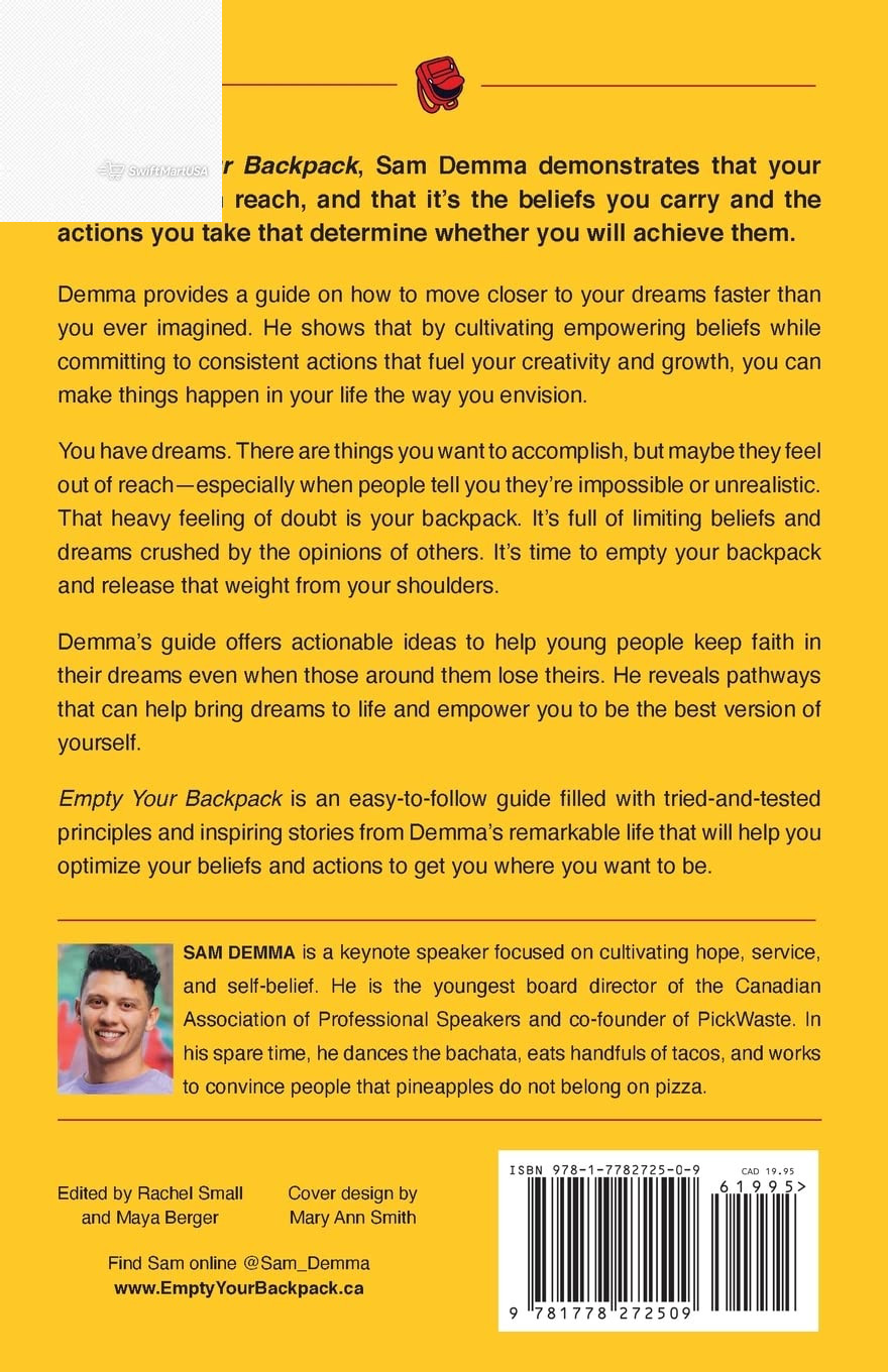 Empty Your Backpack: Unpack Your Beliefs, Take Consistent Action, and Create a