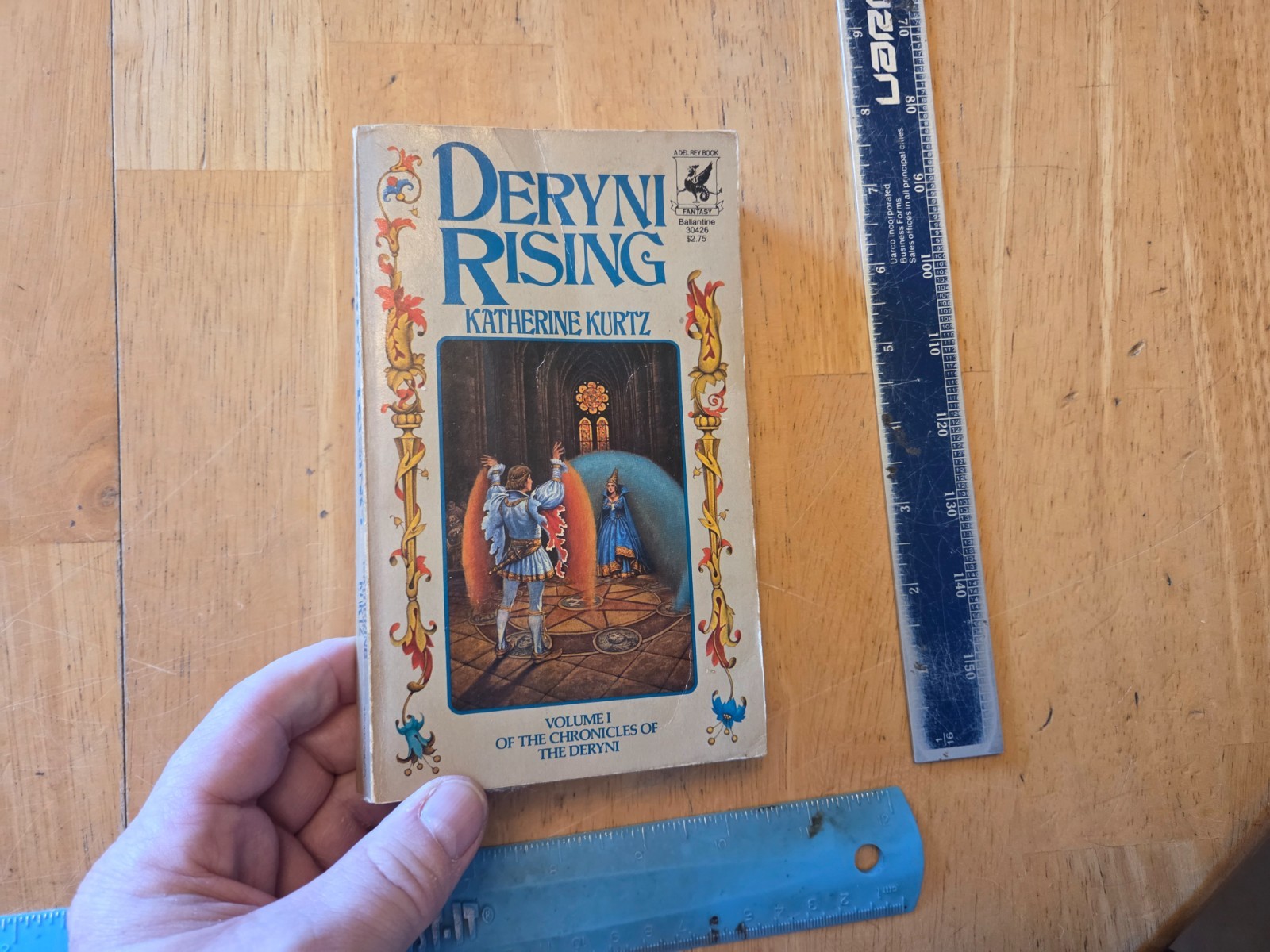 Deryni Rising by Katherine Kurtz – 1981 Del Rey Paperback
