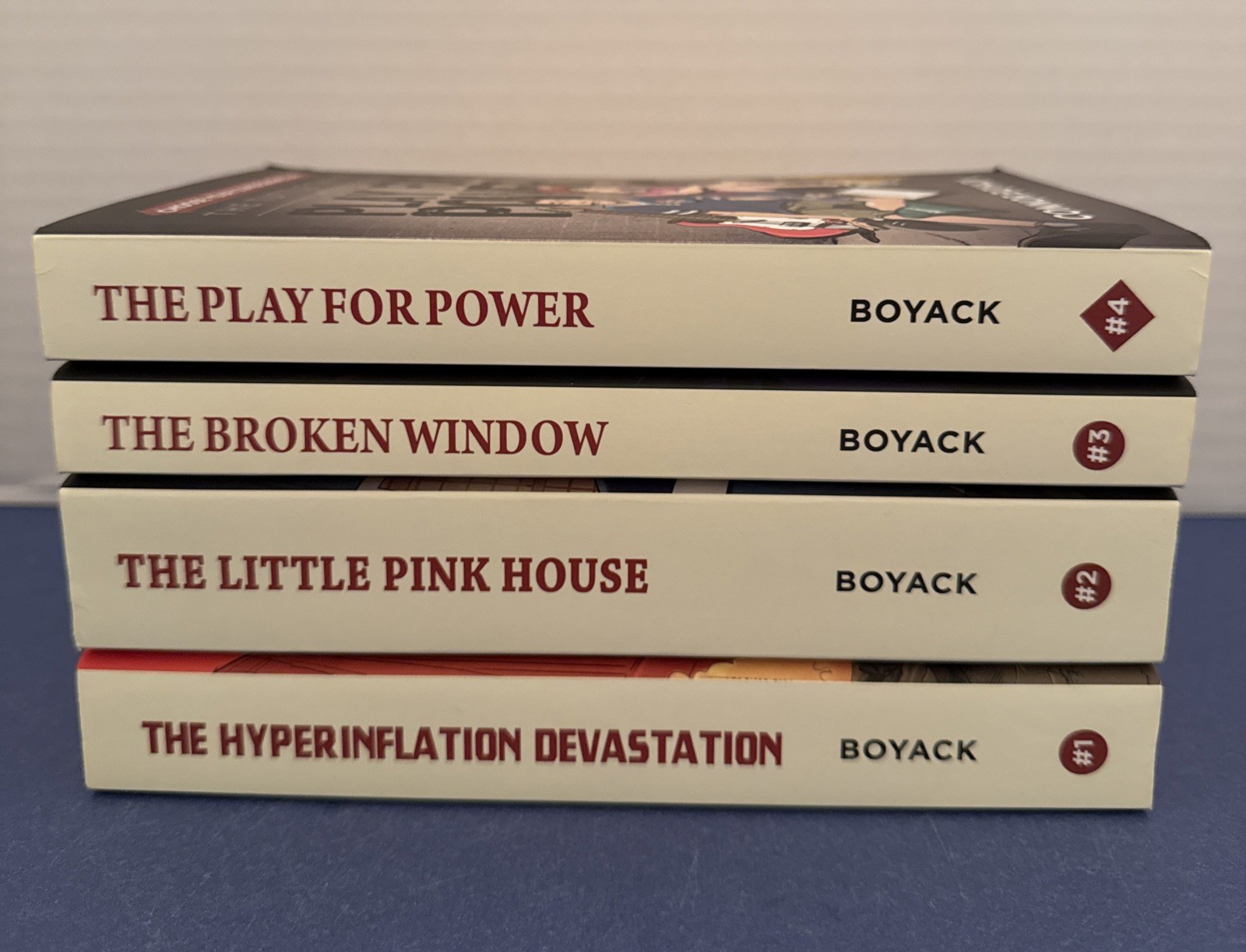 Lot of 4 ~ PB Books ~ Connor Boyack ~ CHOOSE YOUR CONSEQUENCE Series ~ #1-4 VGC!