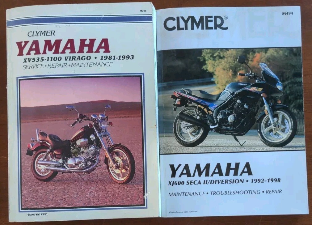 Yamaha 1981-1999 XV535-1100 Virago XJ600 Seca II Diversion Service Repair Manual