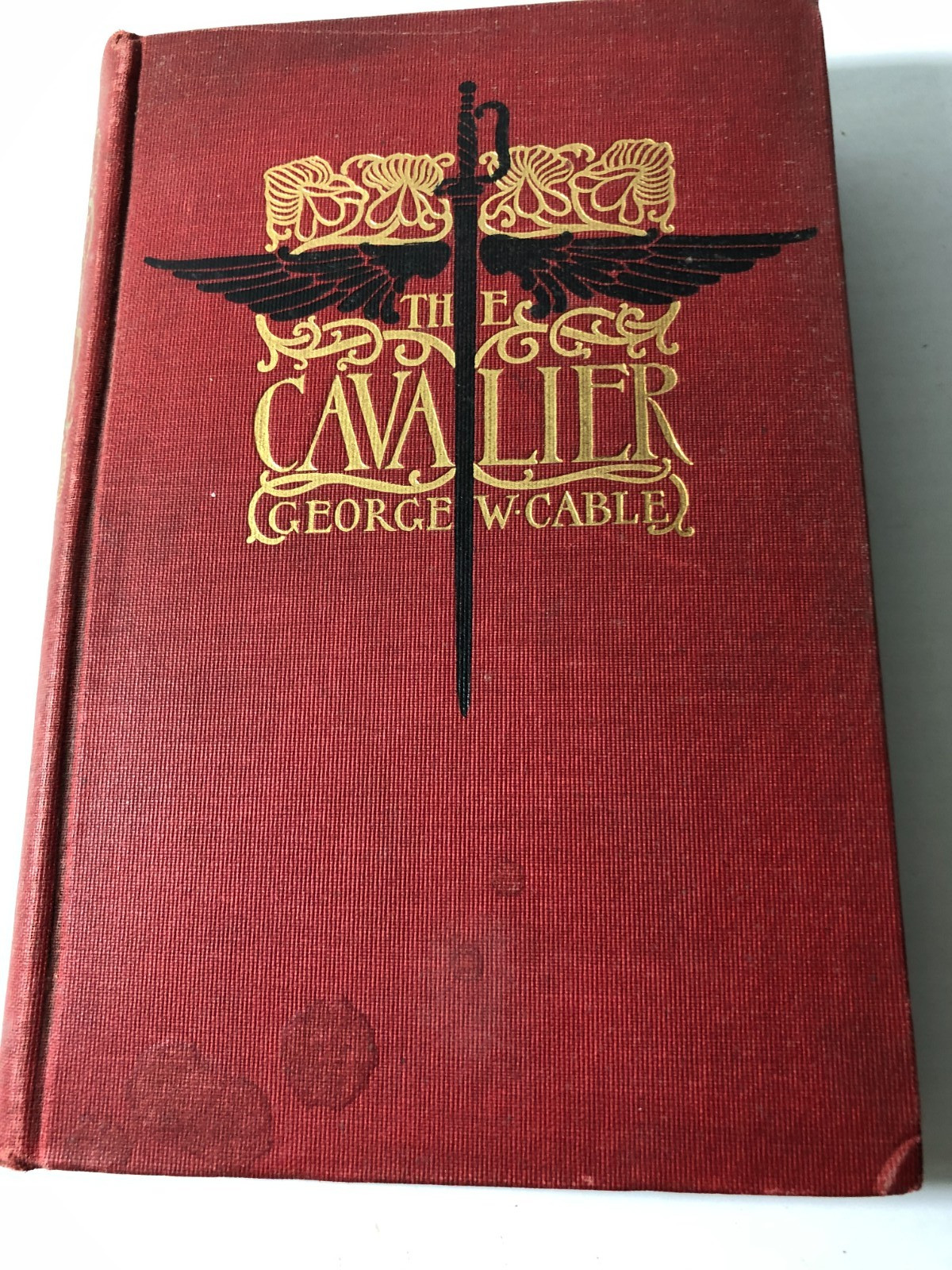 George W Cable THE CAVALIER 1901 Charles Scribner’s Sons Illustrated CIVIL WAR