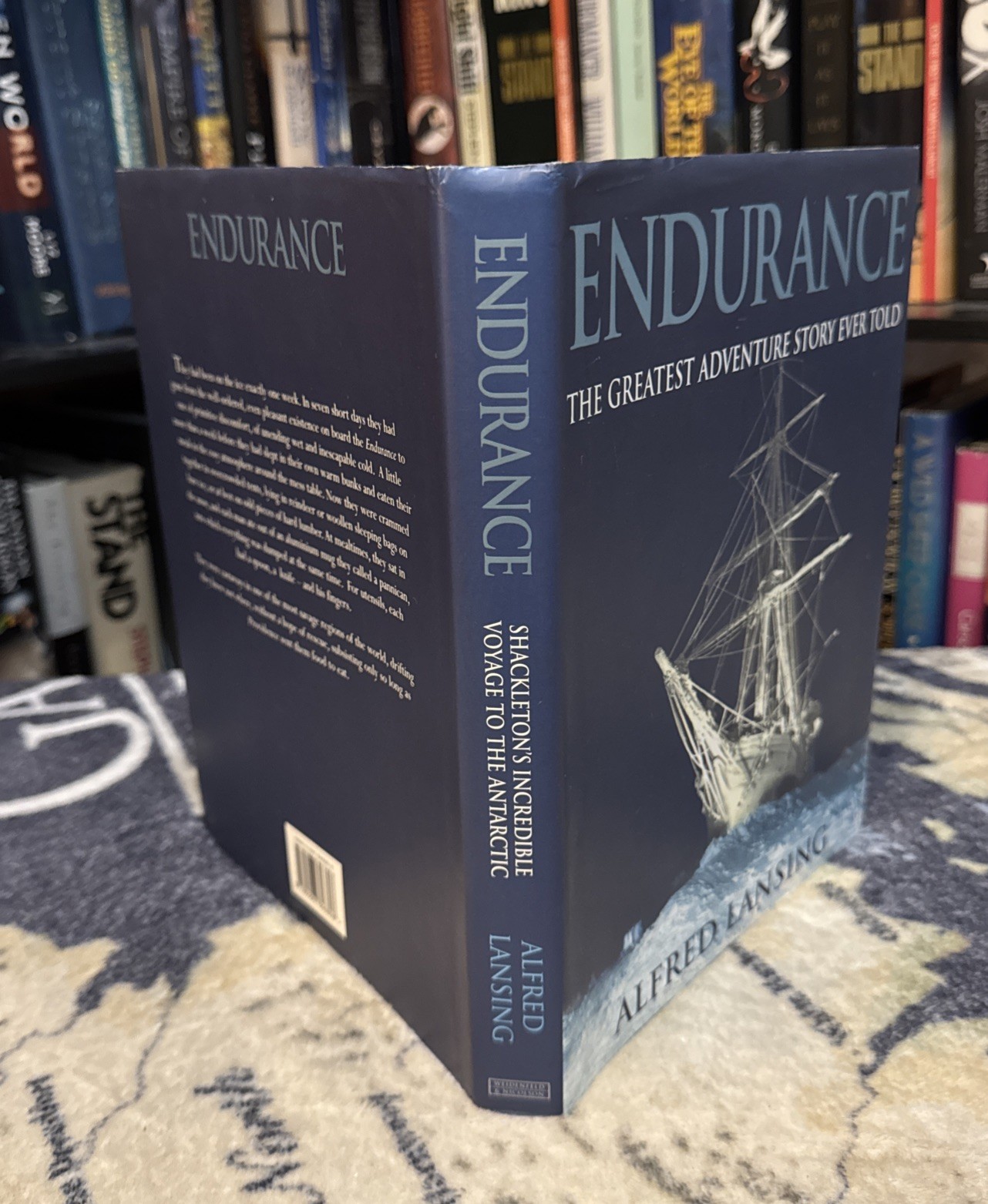 Endurance — Alfred Lansing (2000, Hardcover) Illustrated Edition, HCDJ, VG