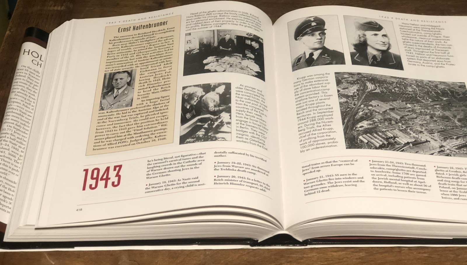 Large Oversized HC The Holocaust Chronicle A History In Words & Pictures Book