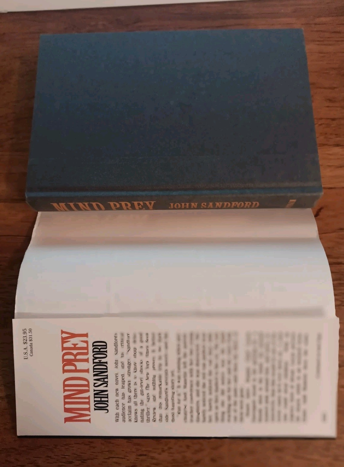 John Sandford Lot of 4 Prey Series HCDJ 1st Edition 3 1st Printings VG to NF