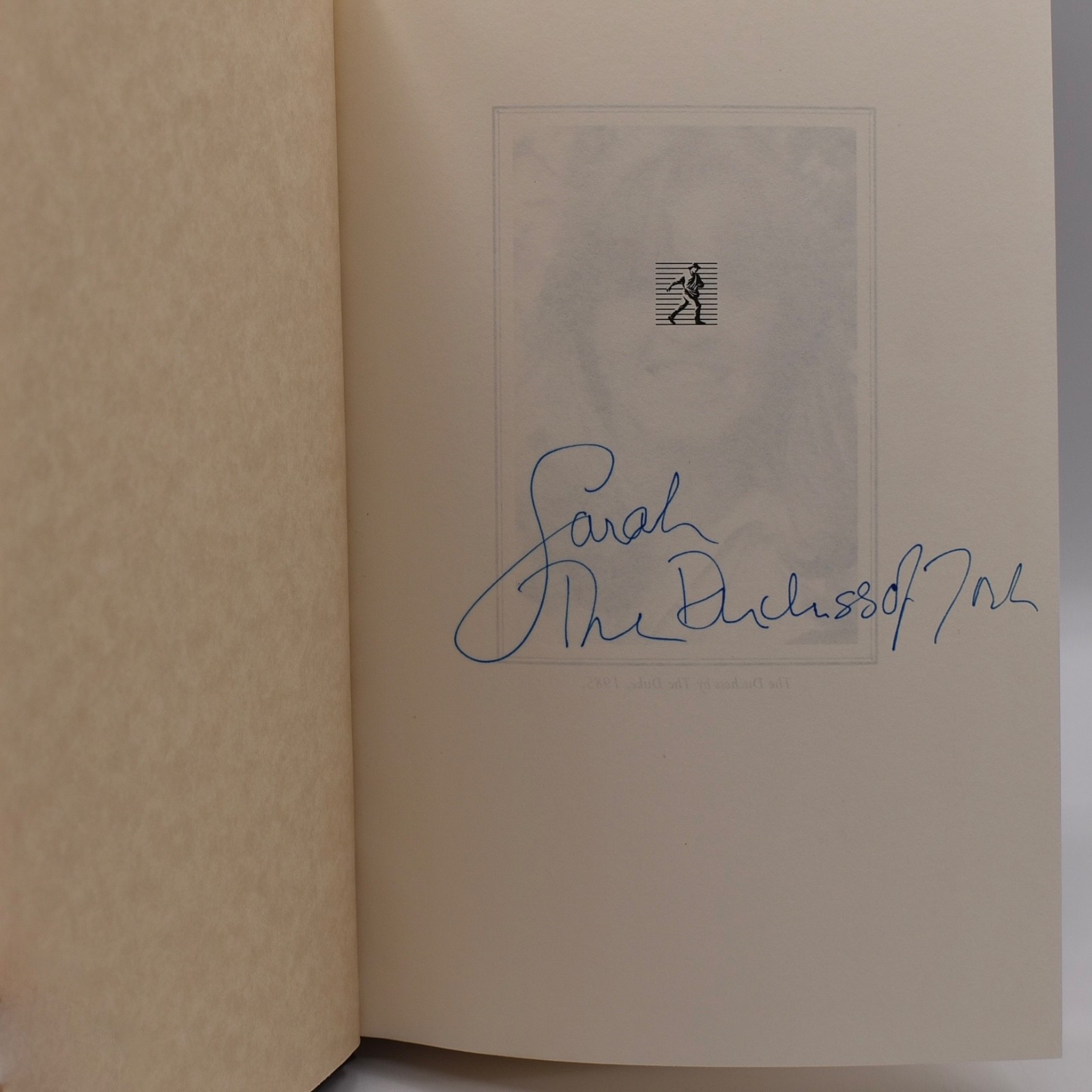 My Story : The Duchess of York by Sarah Ferguson 1996 HC/DJ SIGNED by Author