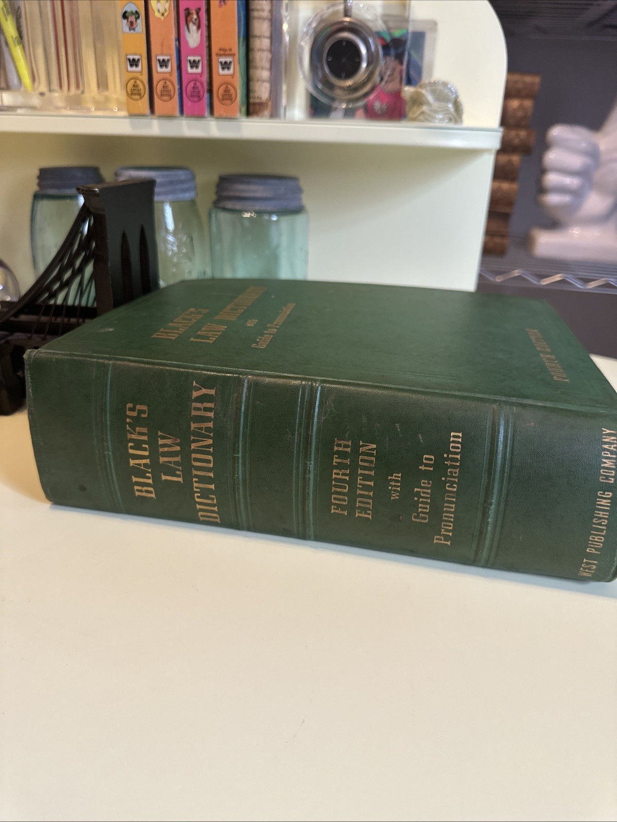 BLACKS LAW DICTIONARY FOURTH EDITION WEST PUBLISHING 1951 HENRY CAMPBELL HC BOOK