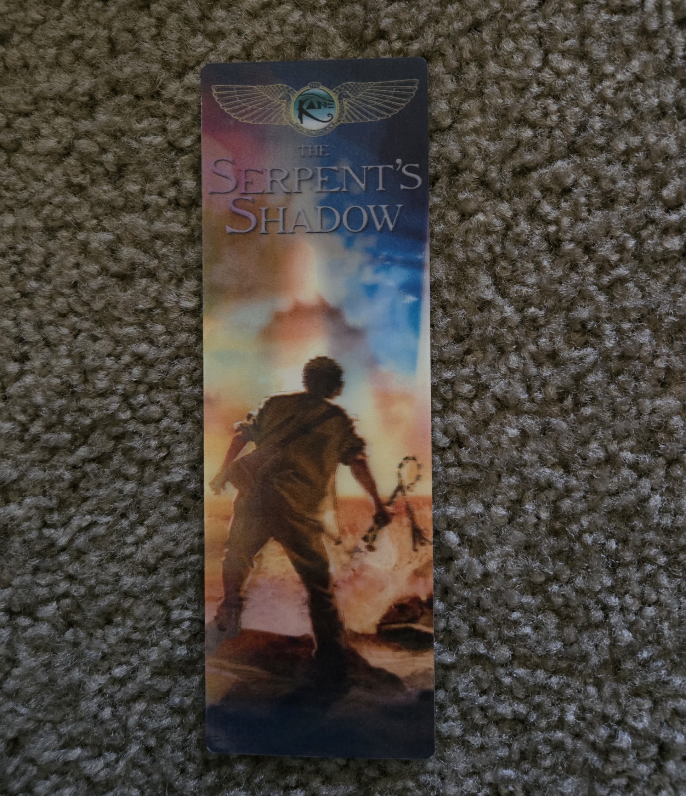 Rick Riordan The Kane Chronicles 3-Book Hardcover Lot + Original Bookmark