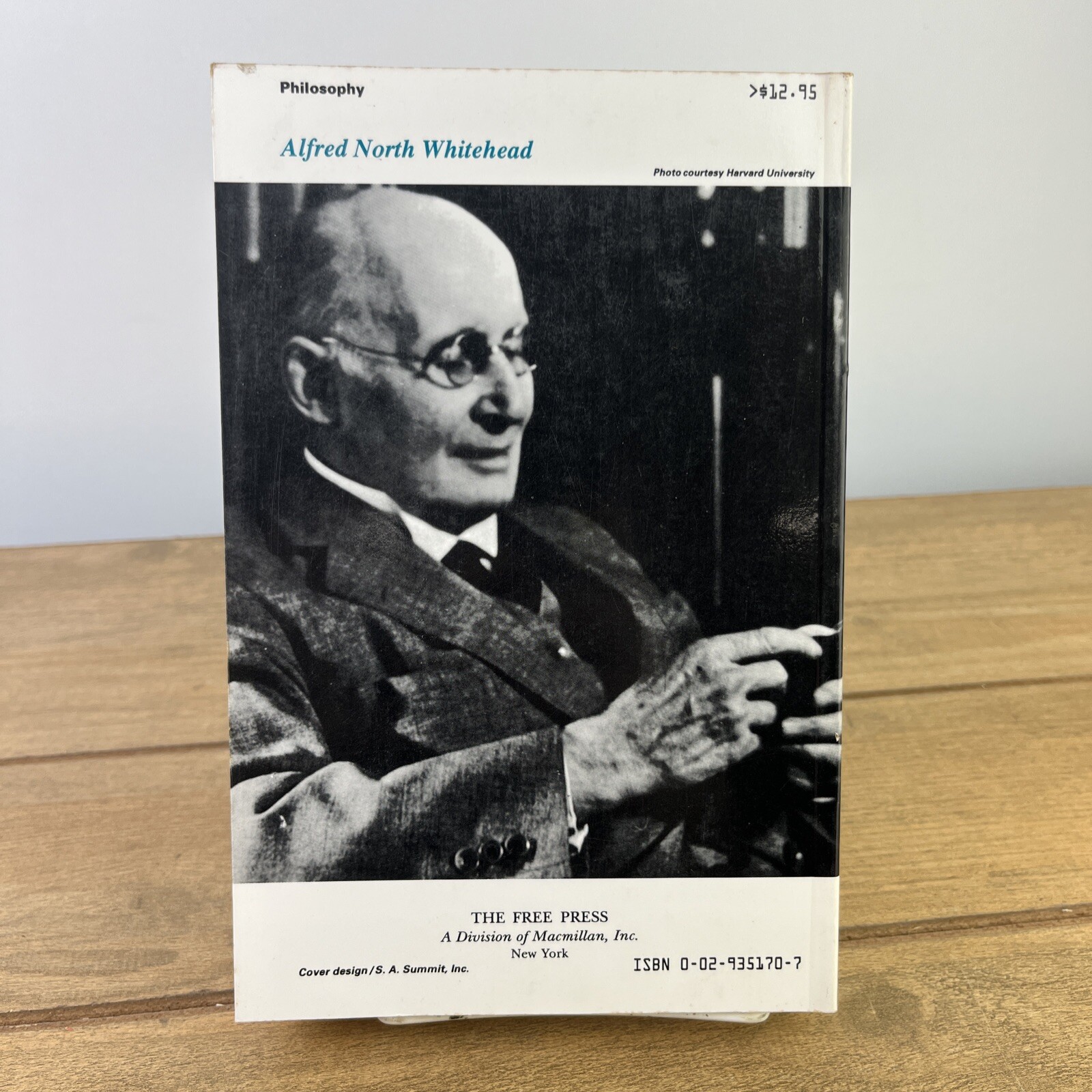 Vtg Book Alfred North Whitehead Adventures of Ideas (Paperback)1967 Free Press
