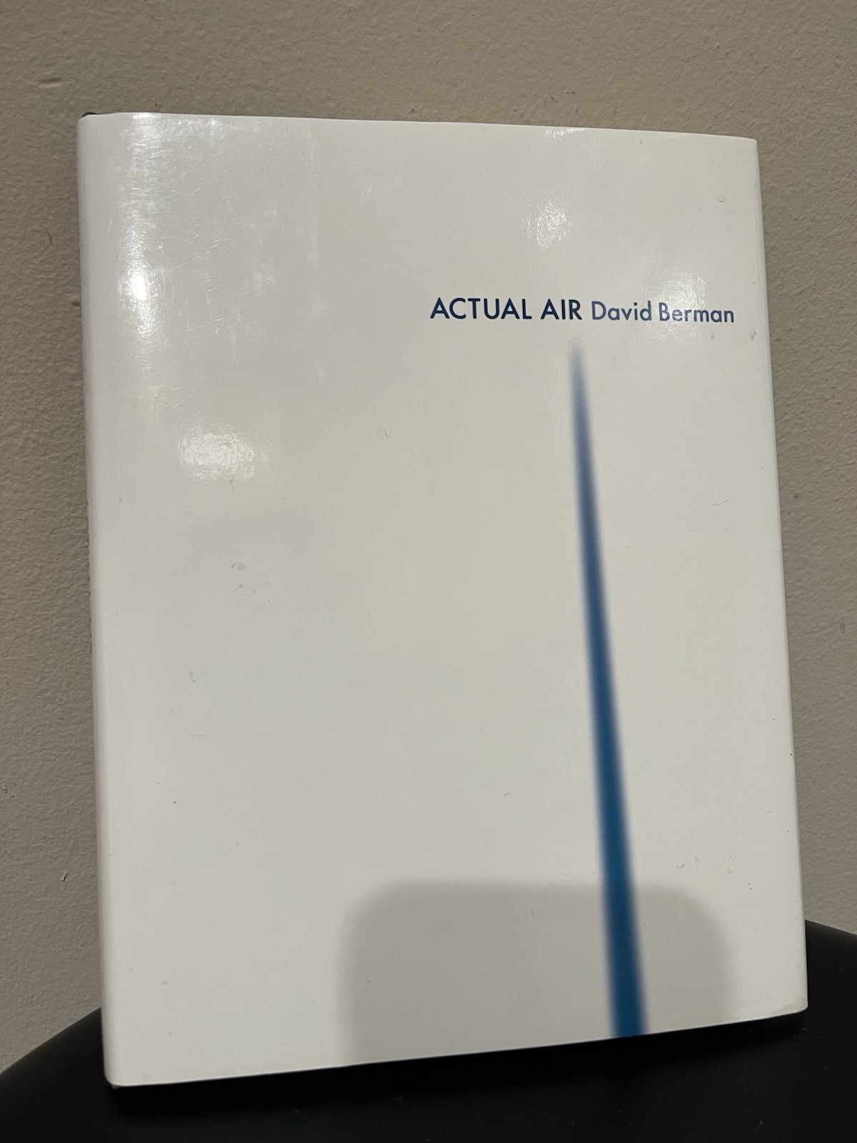 David Berman Actual Air 2021 Hardcover Poetry Silver Jews Drag City