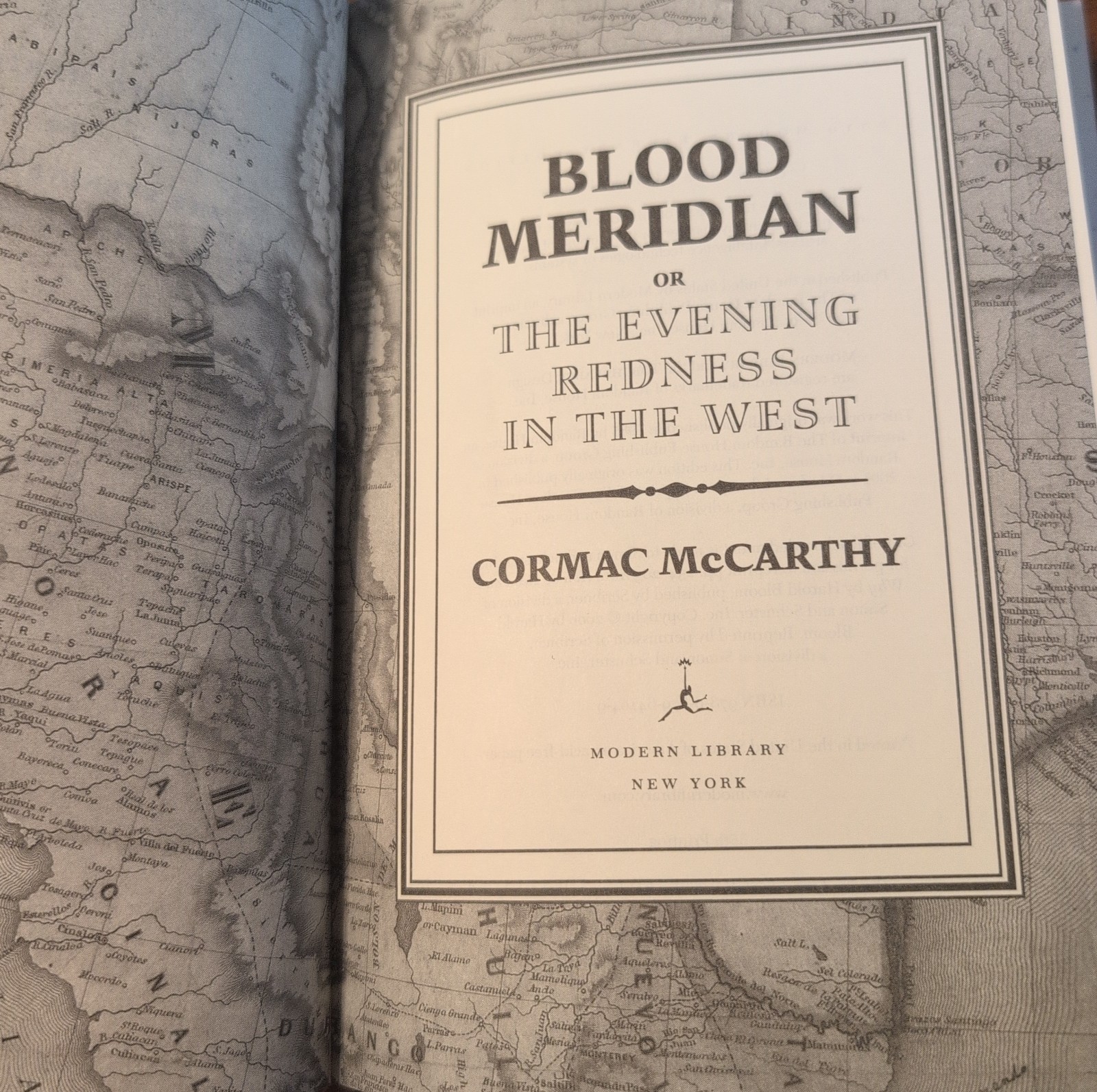 Cormac McCarthy 3 Book lot: Blood Meridian, The Road, No Country For Old Men