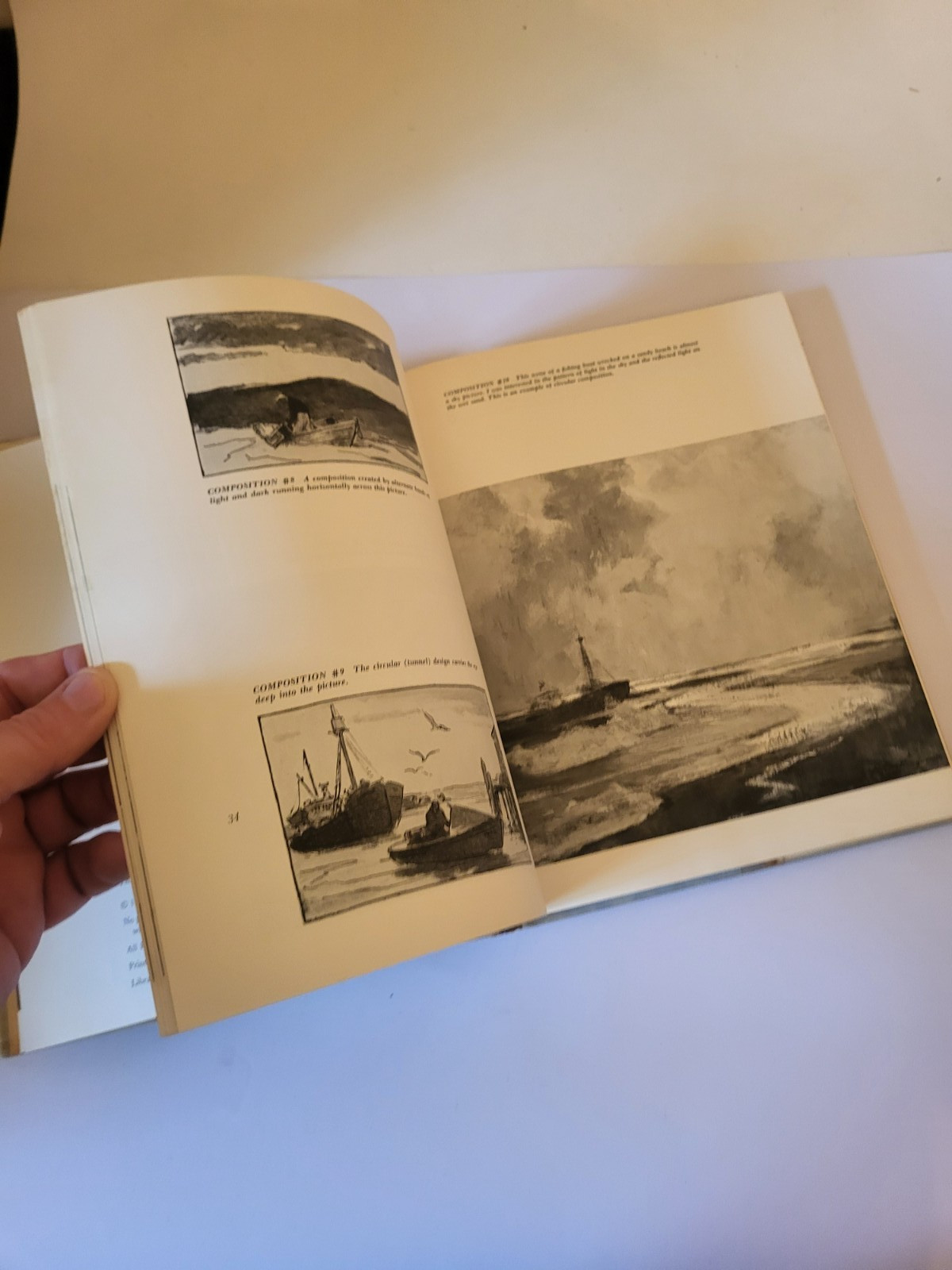 Painting Sea and Shore by Harry R. Ballinger Seascape Oil Technique Art Book