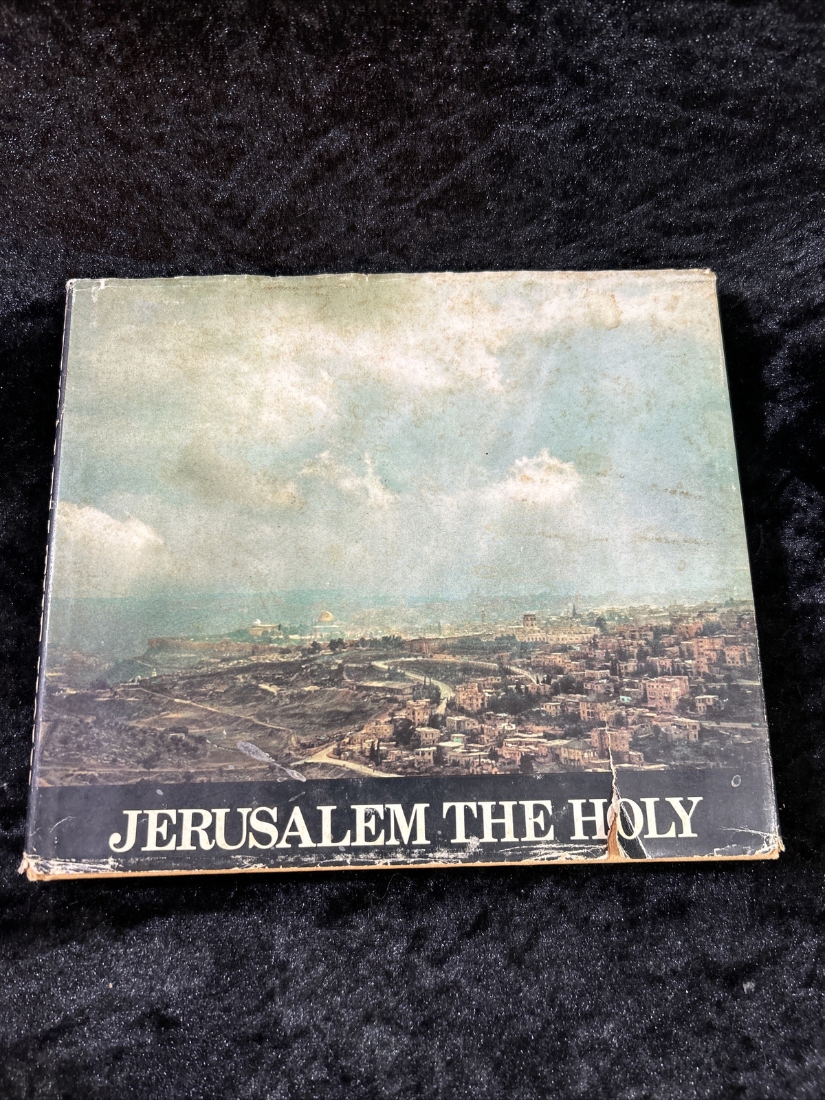 Jerusalem The Holy – Prof Michael Avi-Yonah – 1976 Vintage Hardcover Illustrated