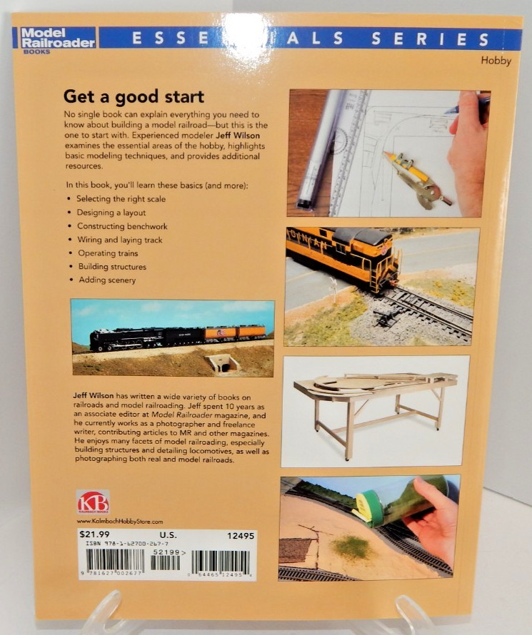 Kalmbach #12495 Getting Started in Model Railroading Wilson Softcover NEW