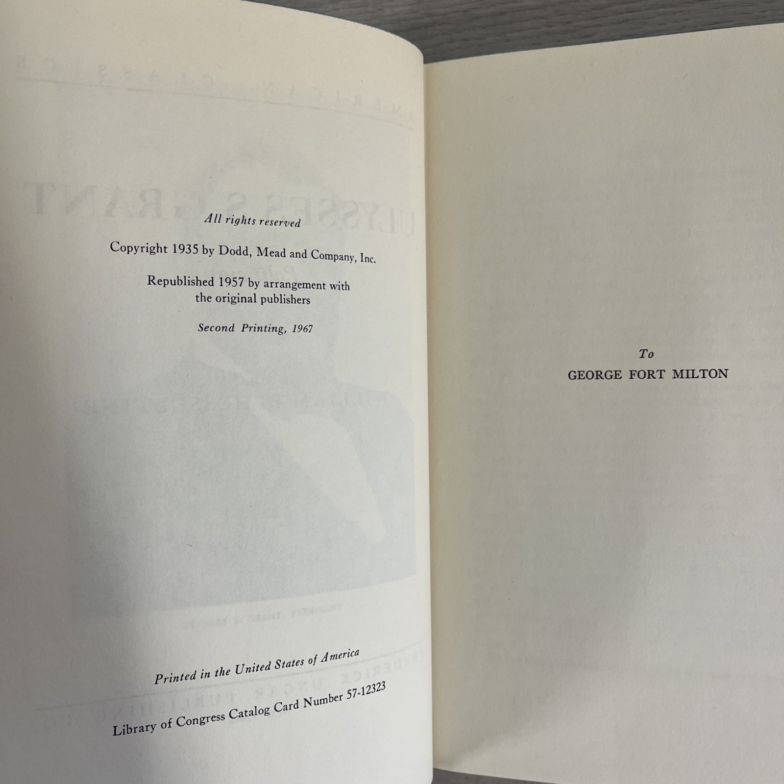 Ulysses S Grant Politician ,2nd Print Chester A. Arthur American Classics Lot 2