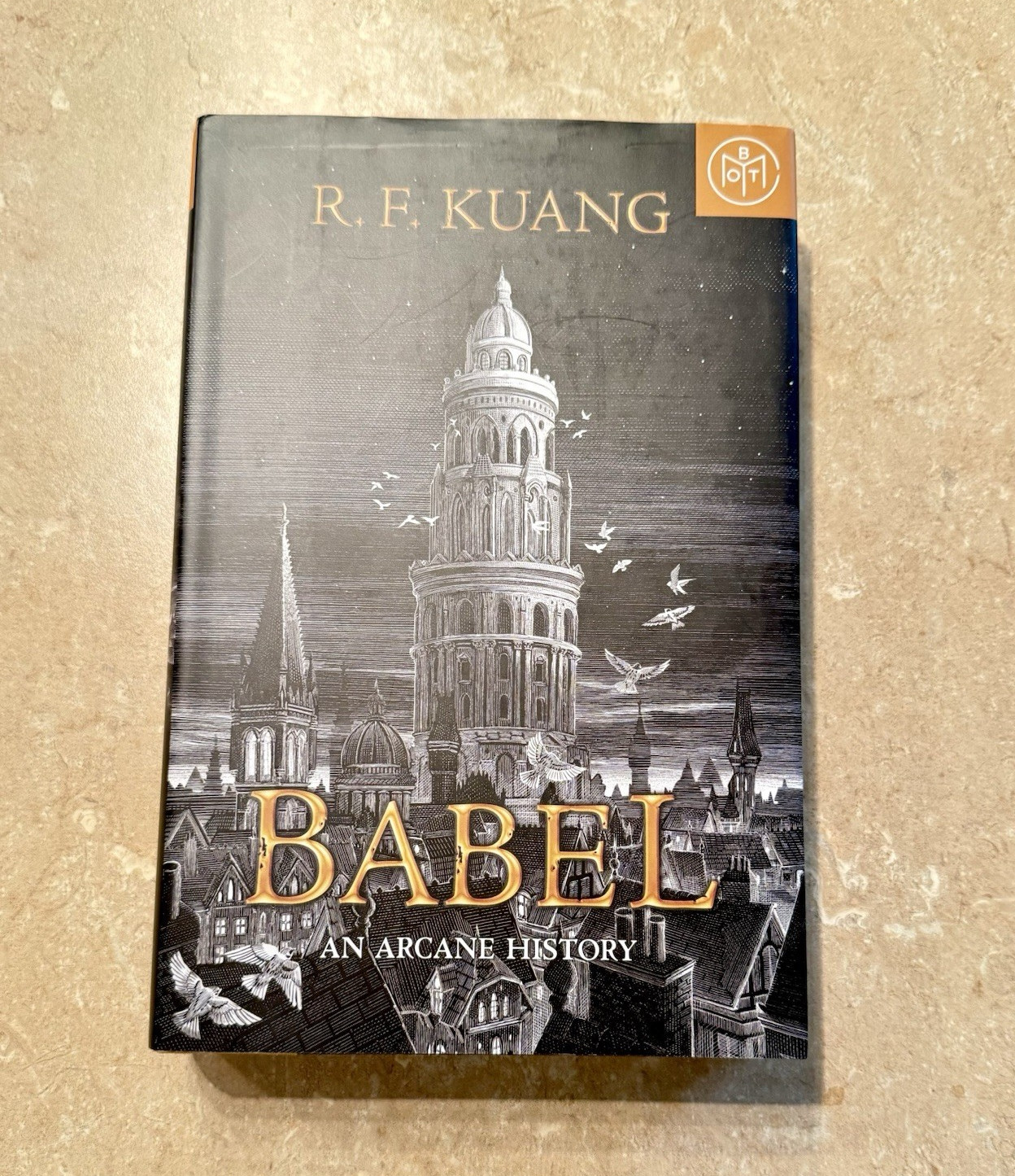 Babel by R.F. Kuang Hardcover Book of the Month BOTM Edition Lightly Read