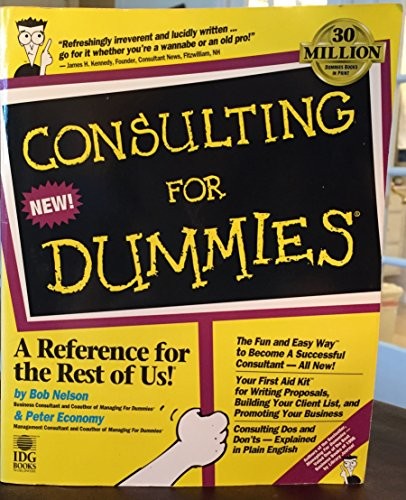 Consulting For Dummies – VERY GOOD