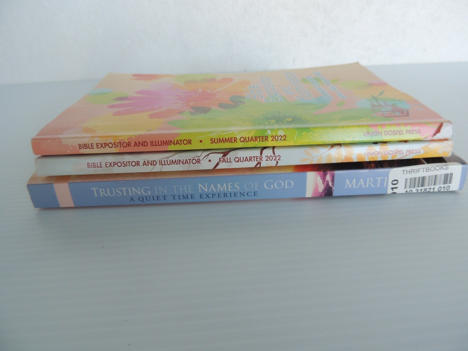 3 books: Bible Expositor. 2022, JUNE, JULY, AUGUST, SEP, OCT, NOV, TRUSTING