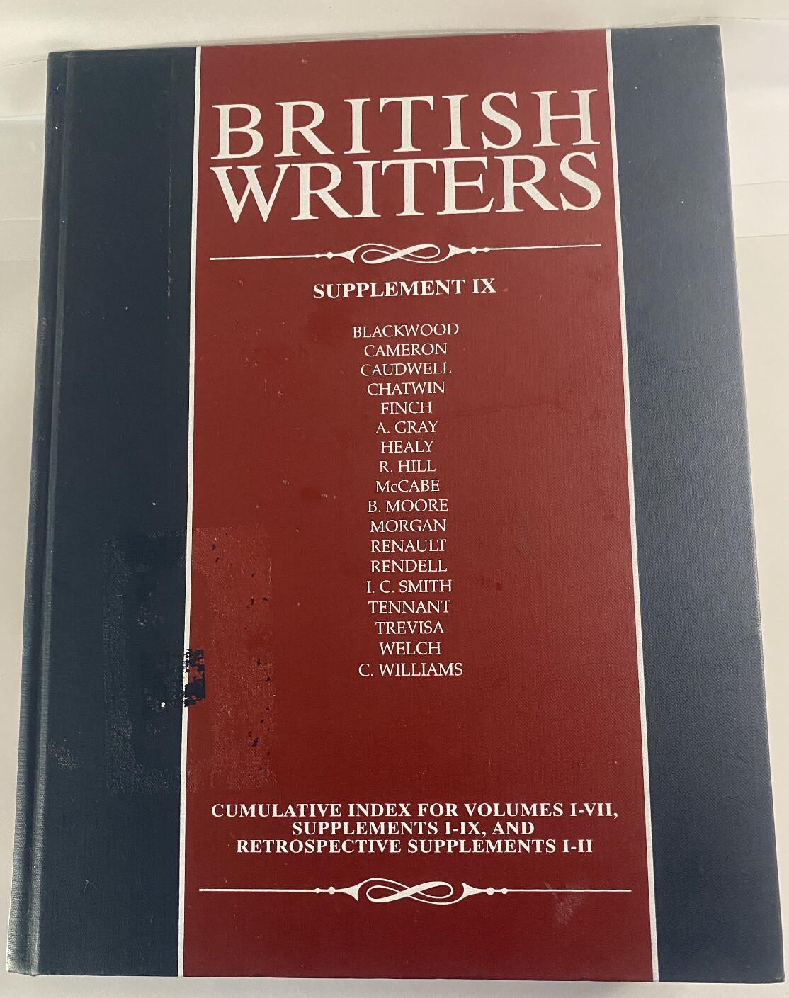 British Writers, Supplement IX: Hardcover