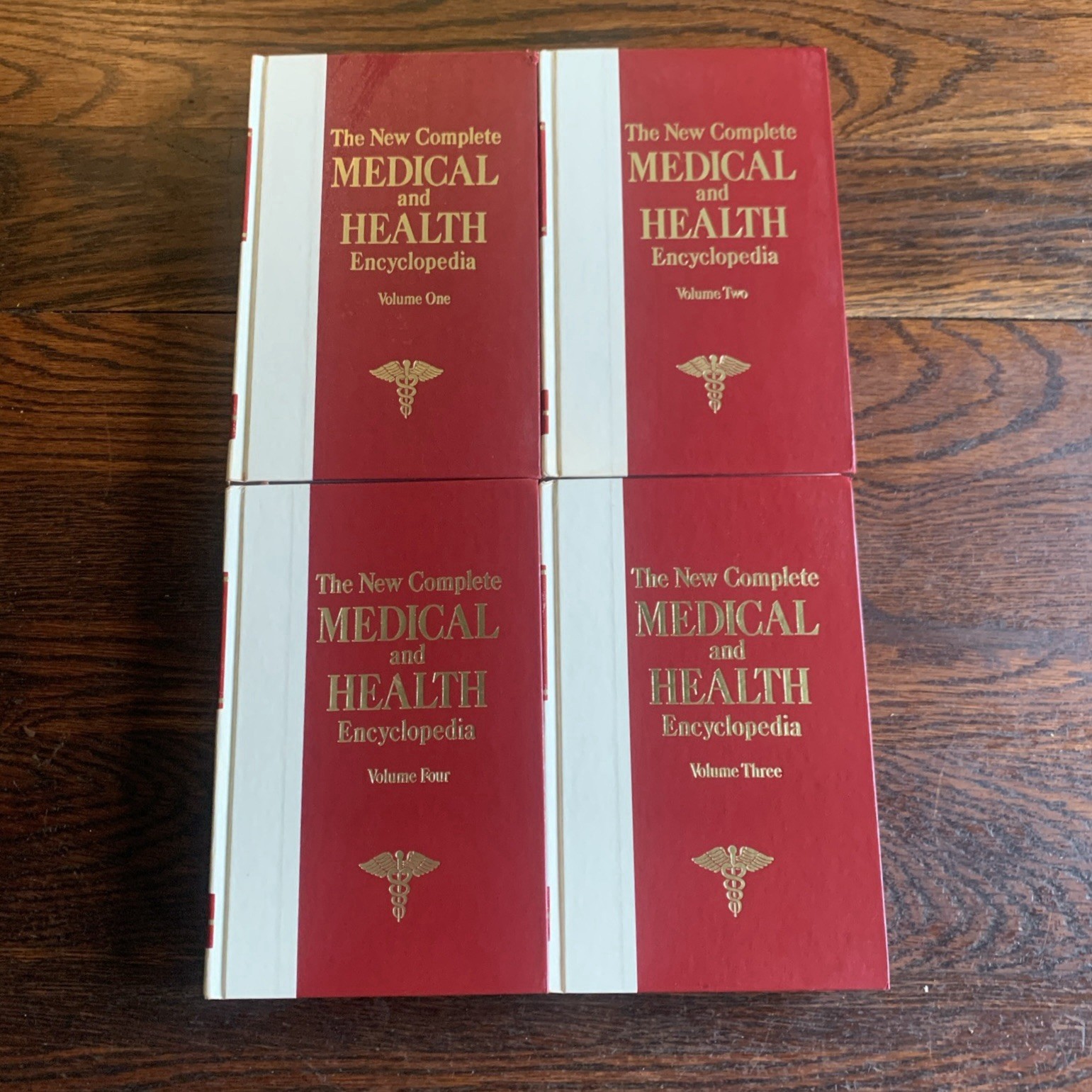 The New Complete Medical & Health Encyclopedia 4 Vol. SET 1982 Hardback Cover