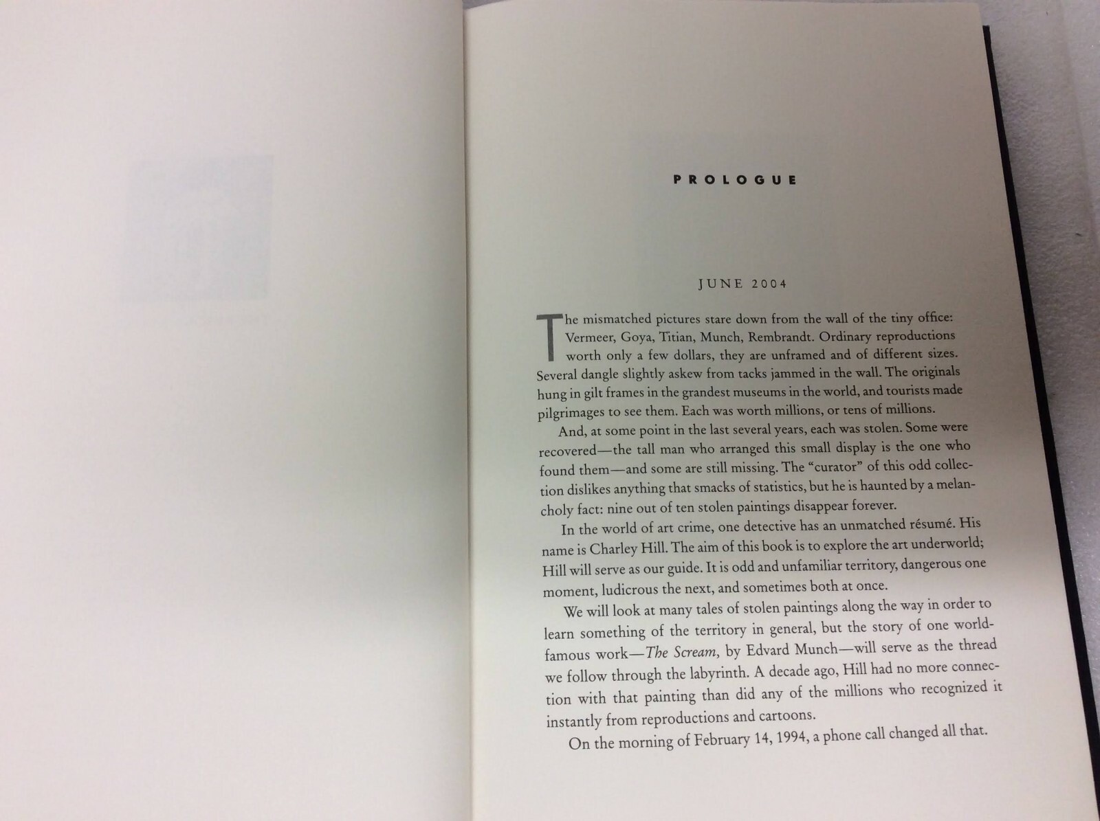Rescue Artist : A True Story of Art, Thieves….By Edward Dolnick (2005 HC/DJ )