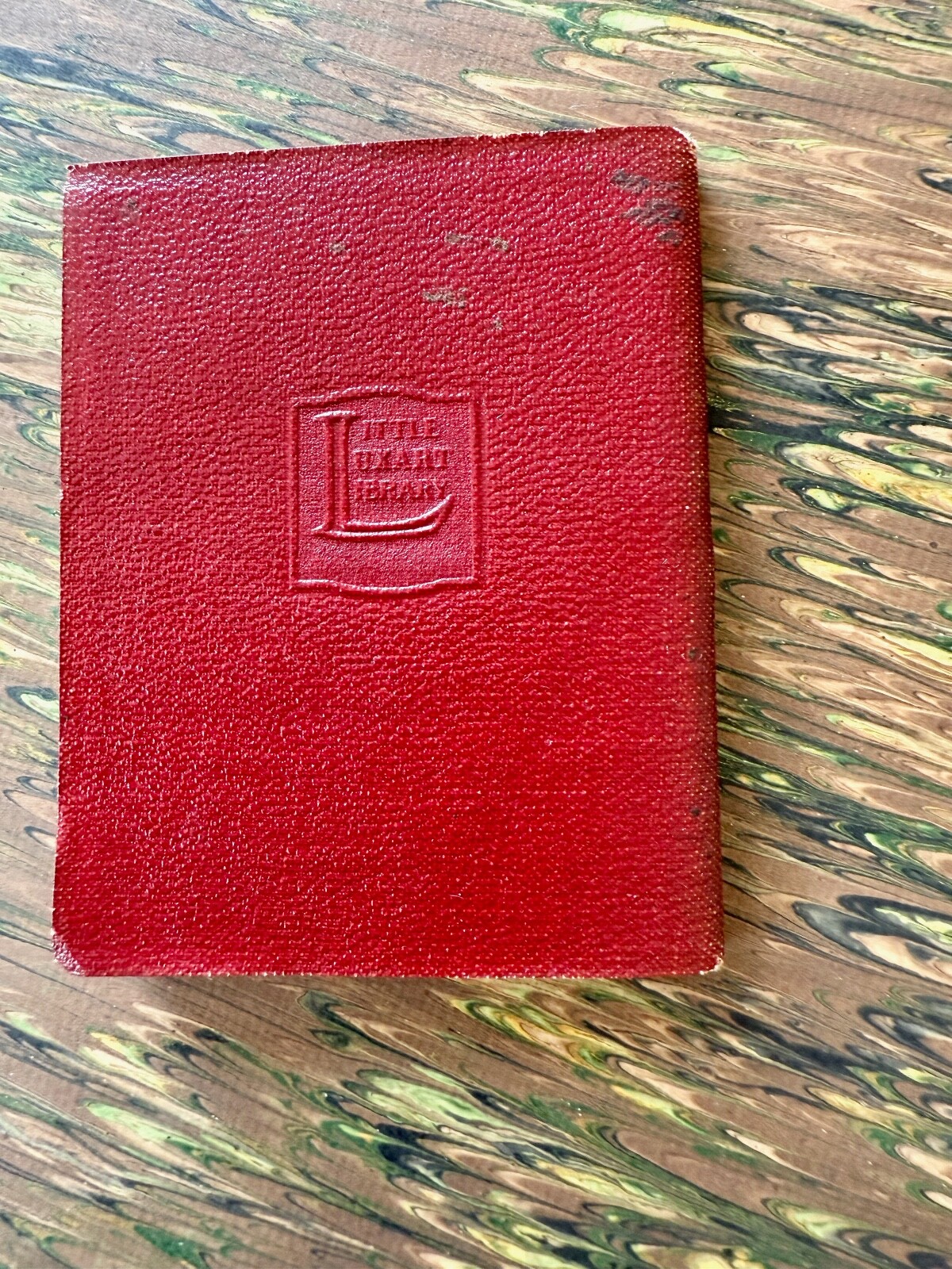 1921 Small Book Man Without A Country Hale New York Little Leather Library