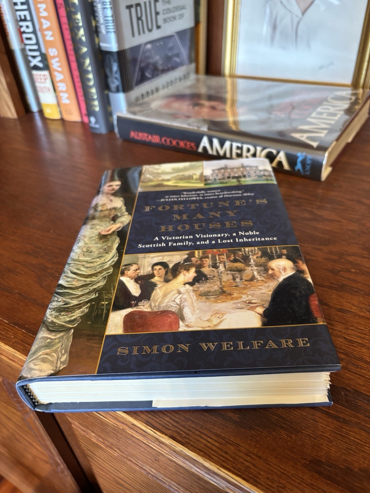 Fortune’s Many Houses. Simon Welfare. 1st HC Ptg. Atria 2021. Fine Unread