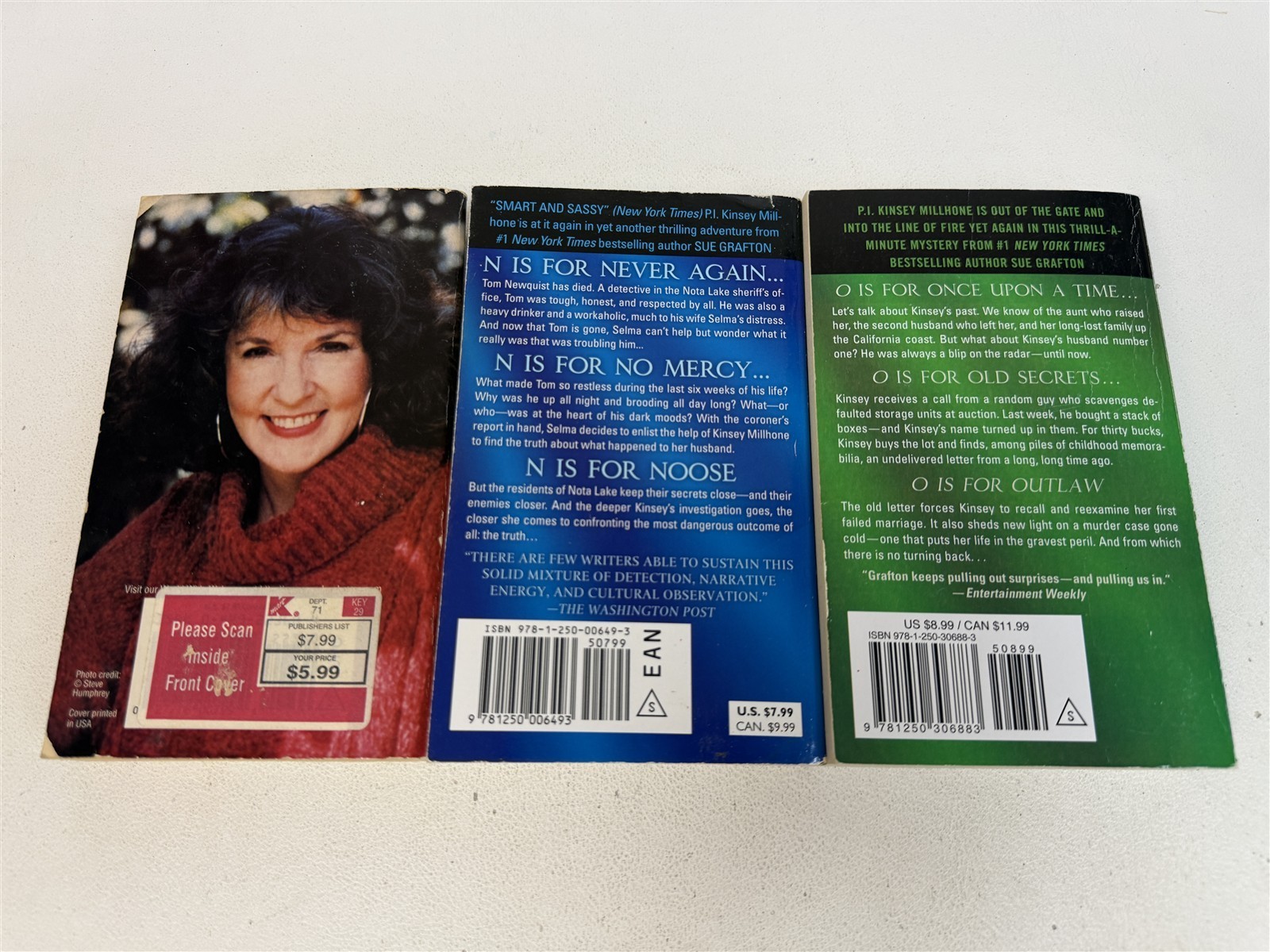 Sue Grafton Lot ALL 25 Kinsey Millhone Mystery Paperbacks A is for Alibi to Y