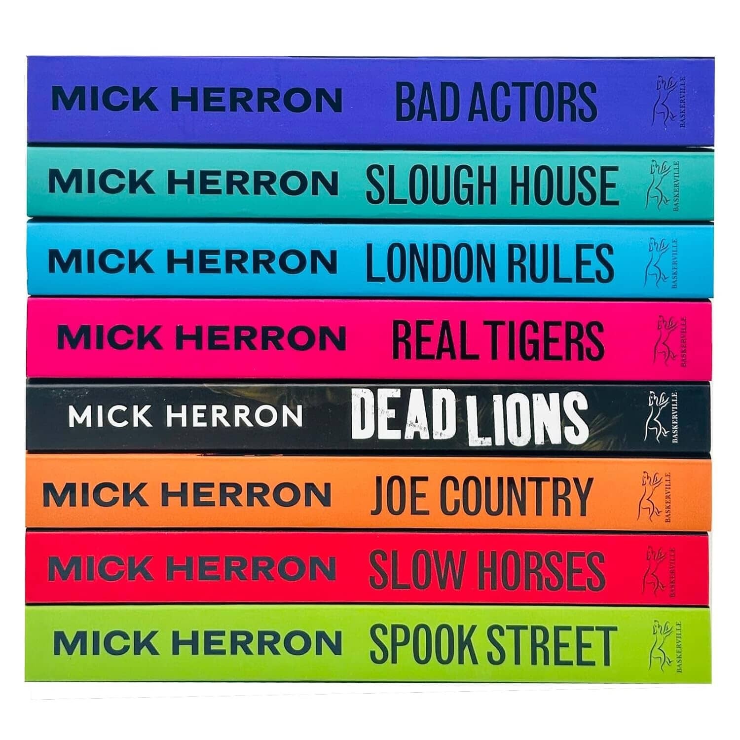 Slough House Series: Book 1-8 by Mick Herron Complete 8 Books Set – Fiction – PB