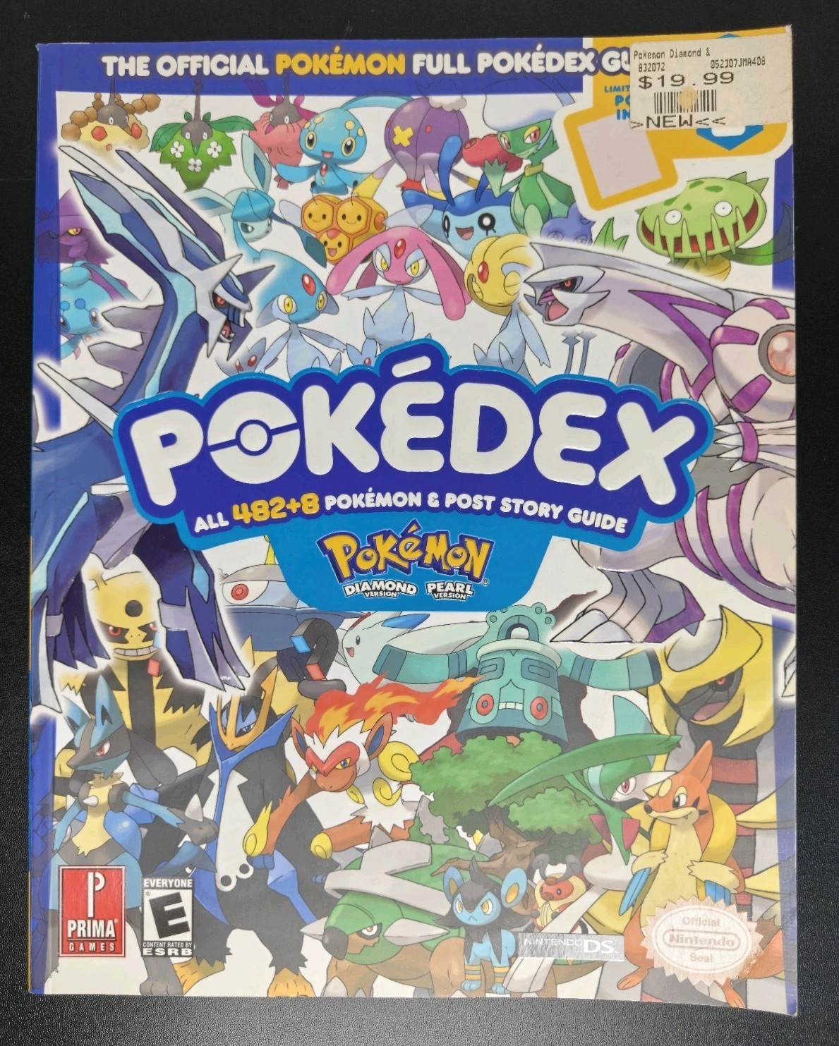 Pokemon Diamond & Pearl Pokedex Official Prima Nintendo Game Guide w/ Poster