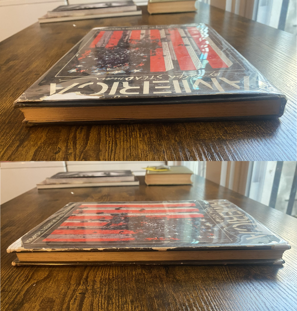 AMERICA by Ralph Steadman First Ed. Hardcover 1974 – Intro by Hunter S. Thompson