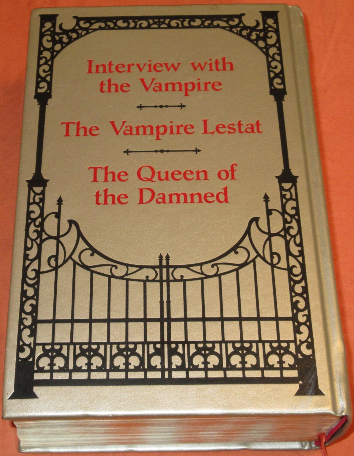 Vintage 1988 “THE VAMPIRE CHRONICLES” Hardcover Borzoi Book by Anne Rice